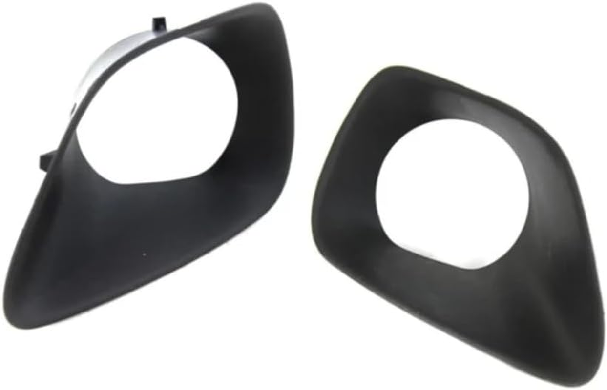 For Jeep Grand Cherokee Bumper Bezel Fog Light Trim 2011 2012 2013 Pair Set Driver and Passenger Side for CH1038120 + CH1039120 image number 2