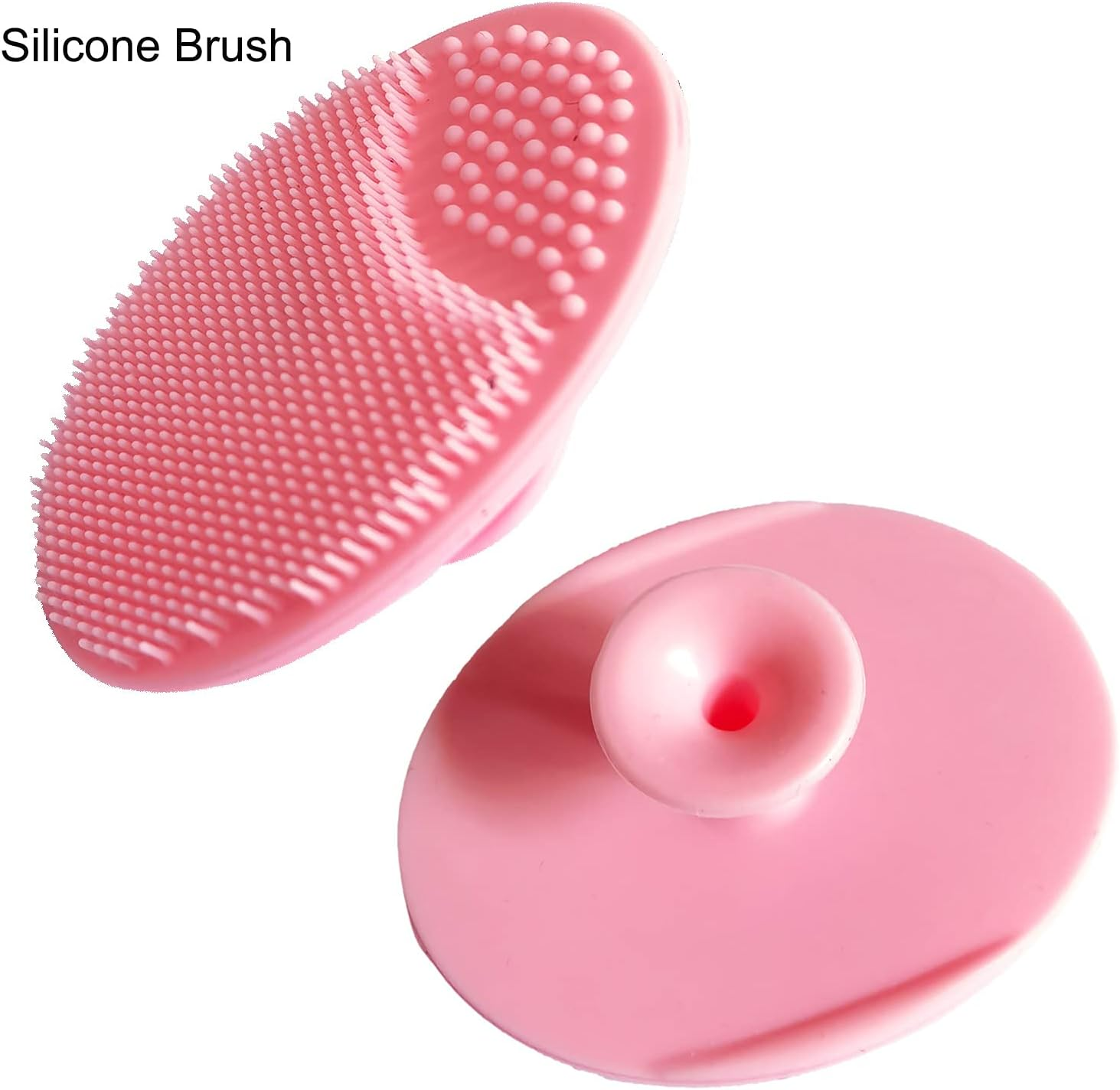 Baby Hair Brush & Comb Set, Goat Bristles Brush and Silicone Hair Massage Brush for Cradle Cap Treatment Wood Bristle Brush for Newborns and Toddlers (3 Piece) image number 4