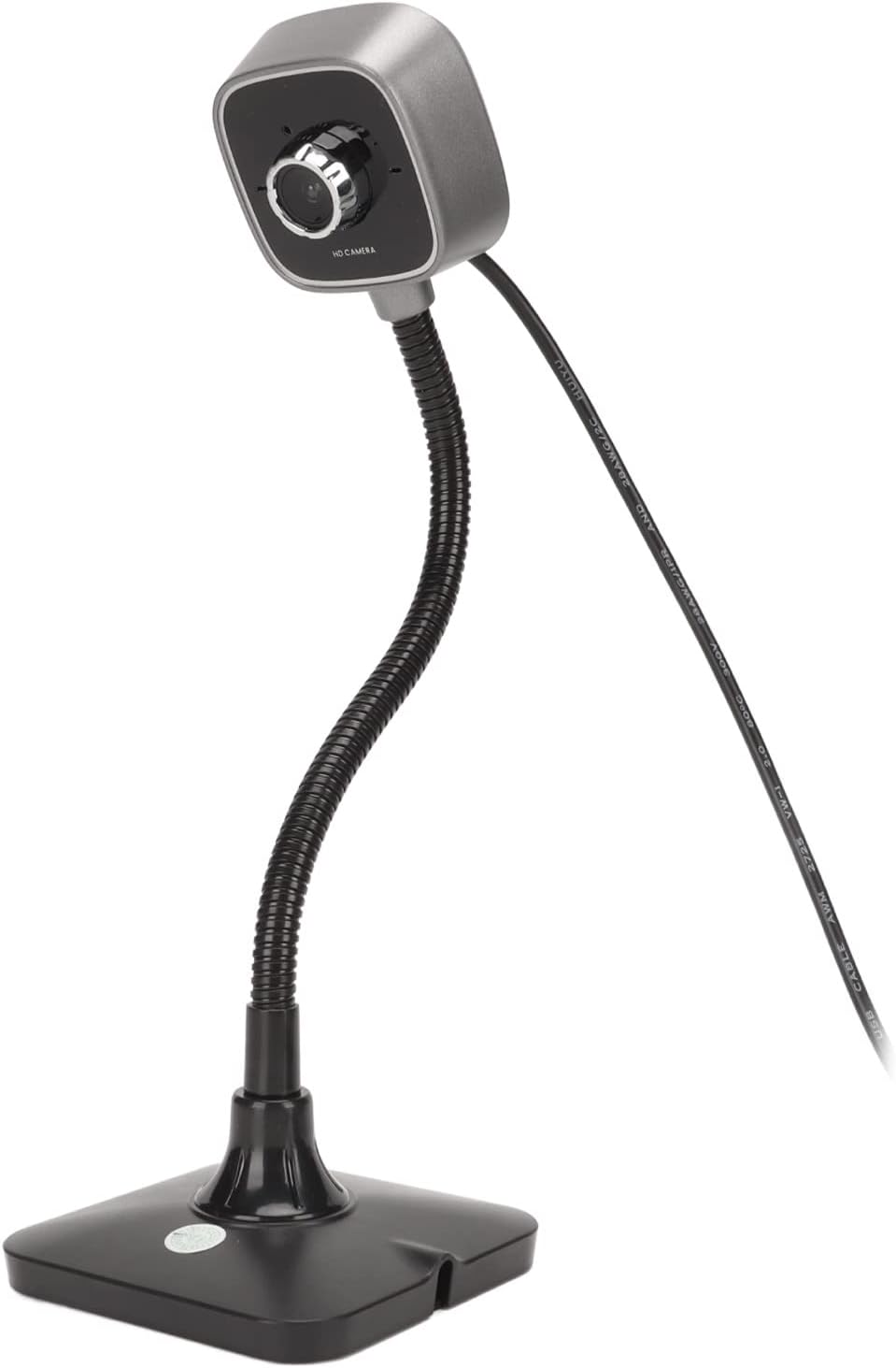 1080P USB Camera with Microphone, Web Camera, Noise Reduction Microphone Manual Focus Wide Angle USB Computer Camera for Online Class Video Conference image number 5