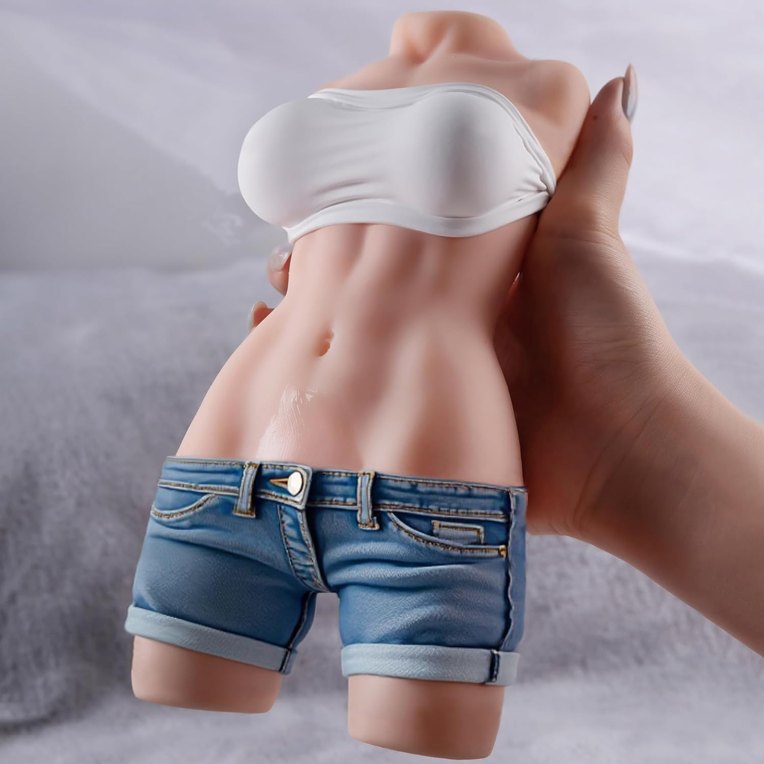 Sex Doll with Portable Female Torso TPE Male Masturbator with Pussy Vaginal Anal Adult Sex Adult Doll for Men with Boobs Butt Ass Real Soft Dolls for Sex Sex Toy for Men (670G) image number 3