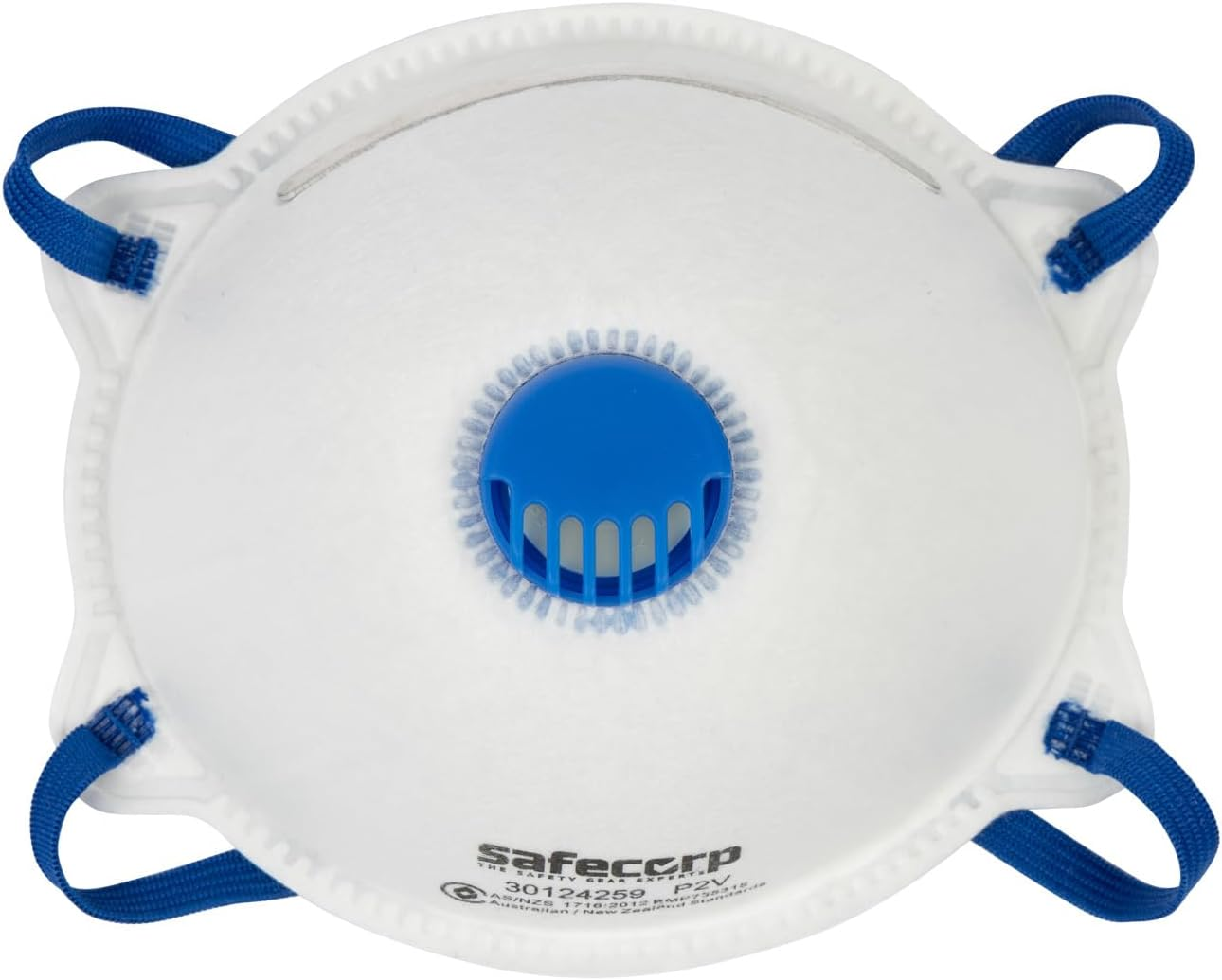 Safecorp P2 DISPOSABLE RESPIRATOR MASK with VALVE 10PK