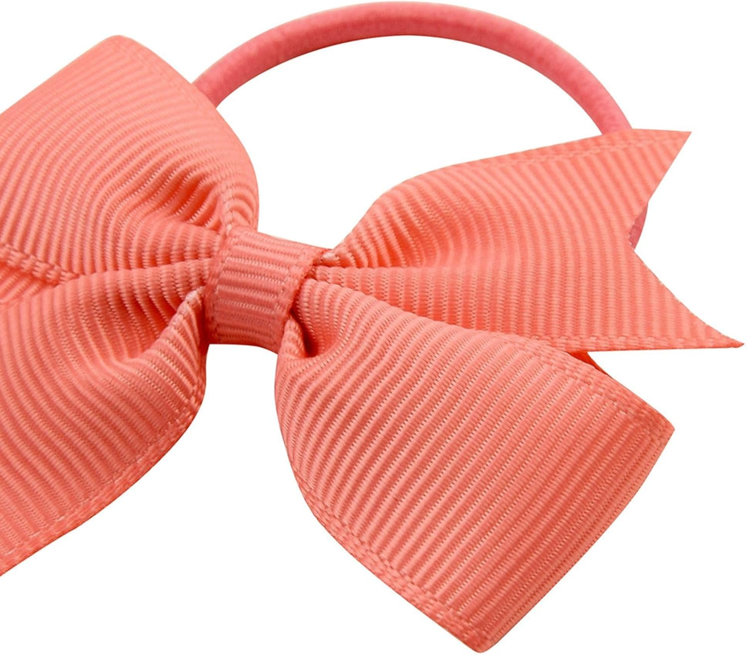 JOVALA 24PCS Baby Hair Ties with Bows for Toddler,2.2 Inch Tiny Hair Bows with Elastic Loop Ponytail Ties Pony Tail Holder Hair Bands Accessories for Infants Toddlers Baby Girls Kids image number 4
