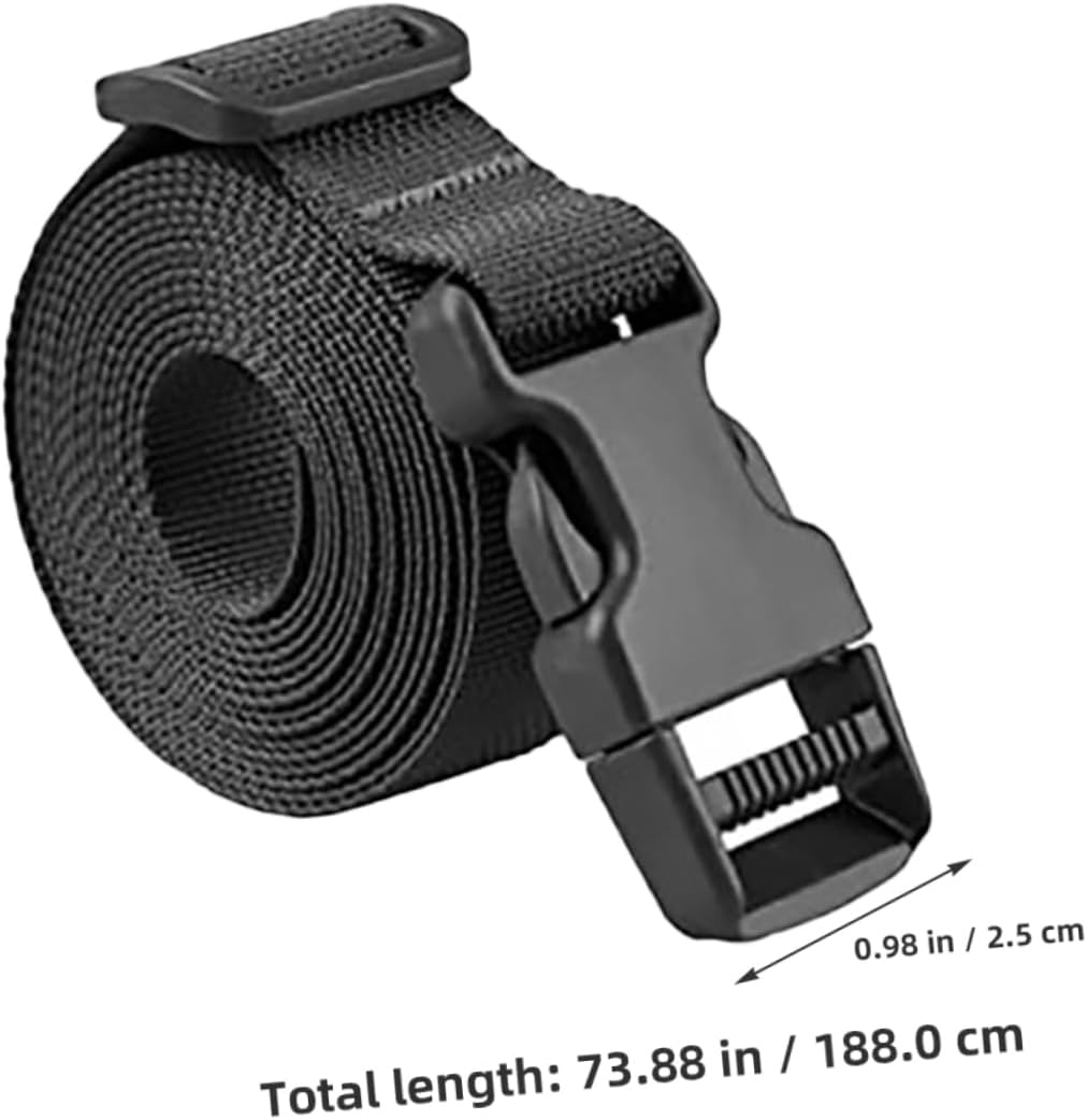 6Pcs Heavy Duty Luggage Straps Buckle for Suitcases Easy Carrying Secure Fastening Adjustable Travel Accessories for Plane image number 1