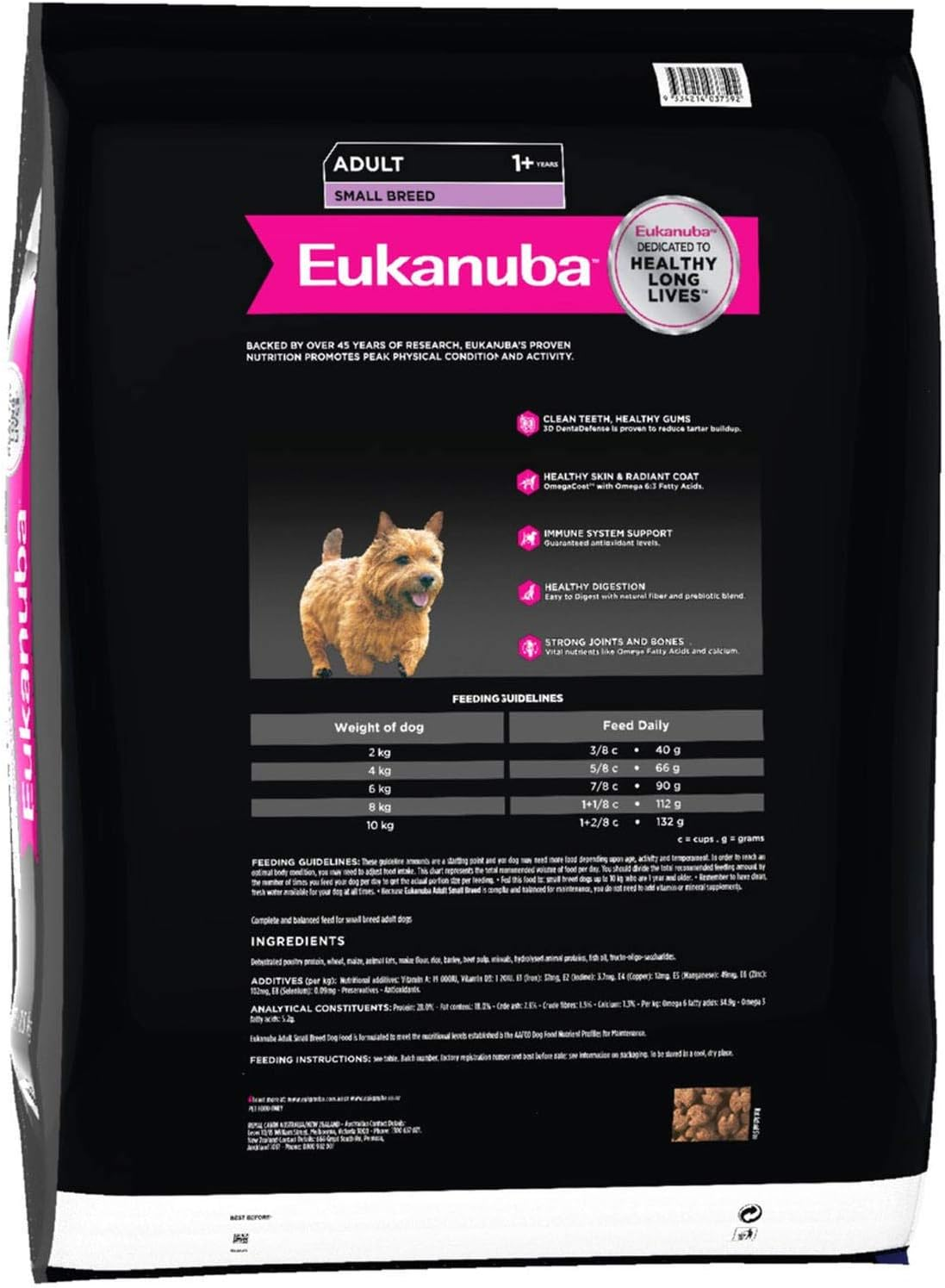 Eukanuba Adult Small Breed Dog Food 7.5Kg image number 1