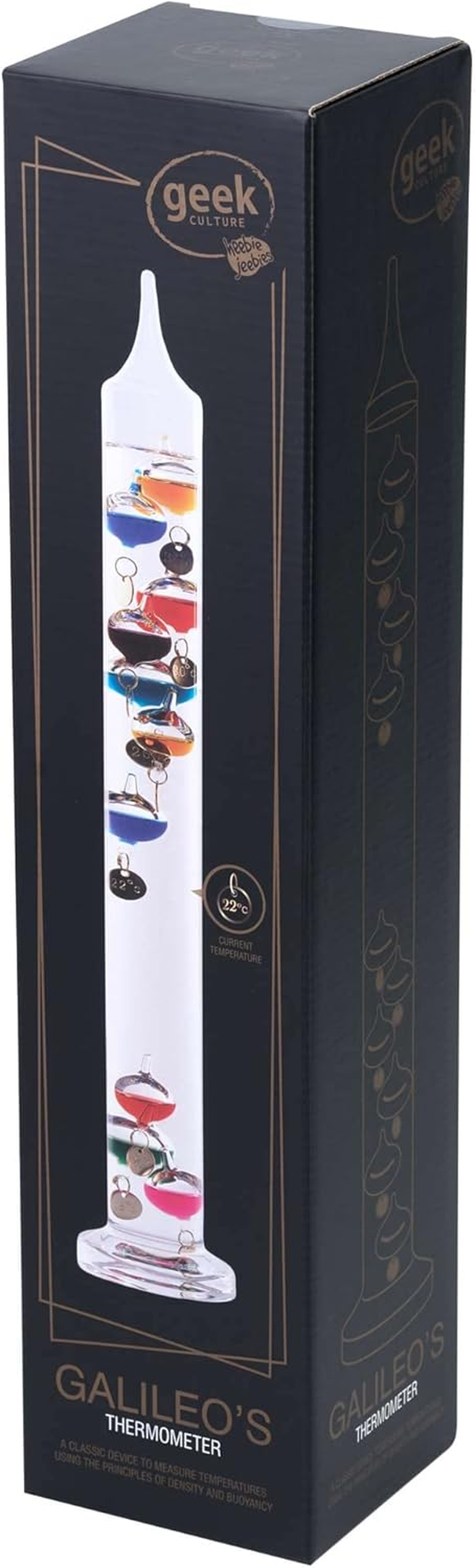 Galileo Thermometer 56Cm Heebie Jeebies image number 4
