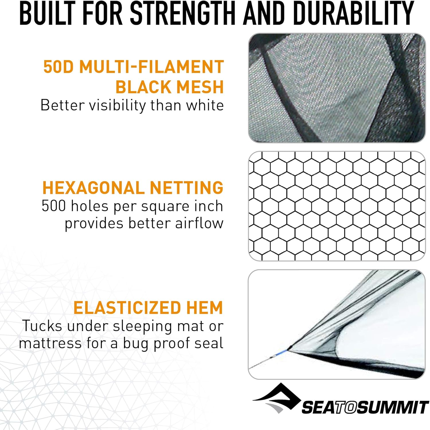 Sea to Summit Mosquito Pyramid Net image number 3