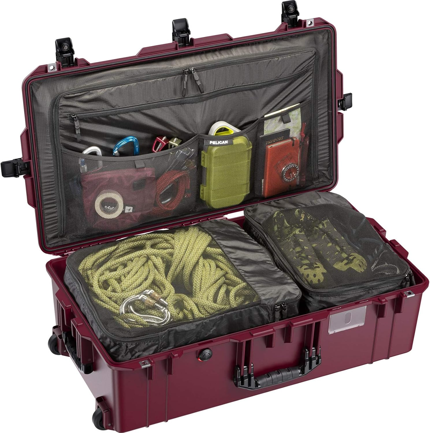 Pelican 1615TRVL Air Travel Case, Oxblood image number 4