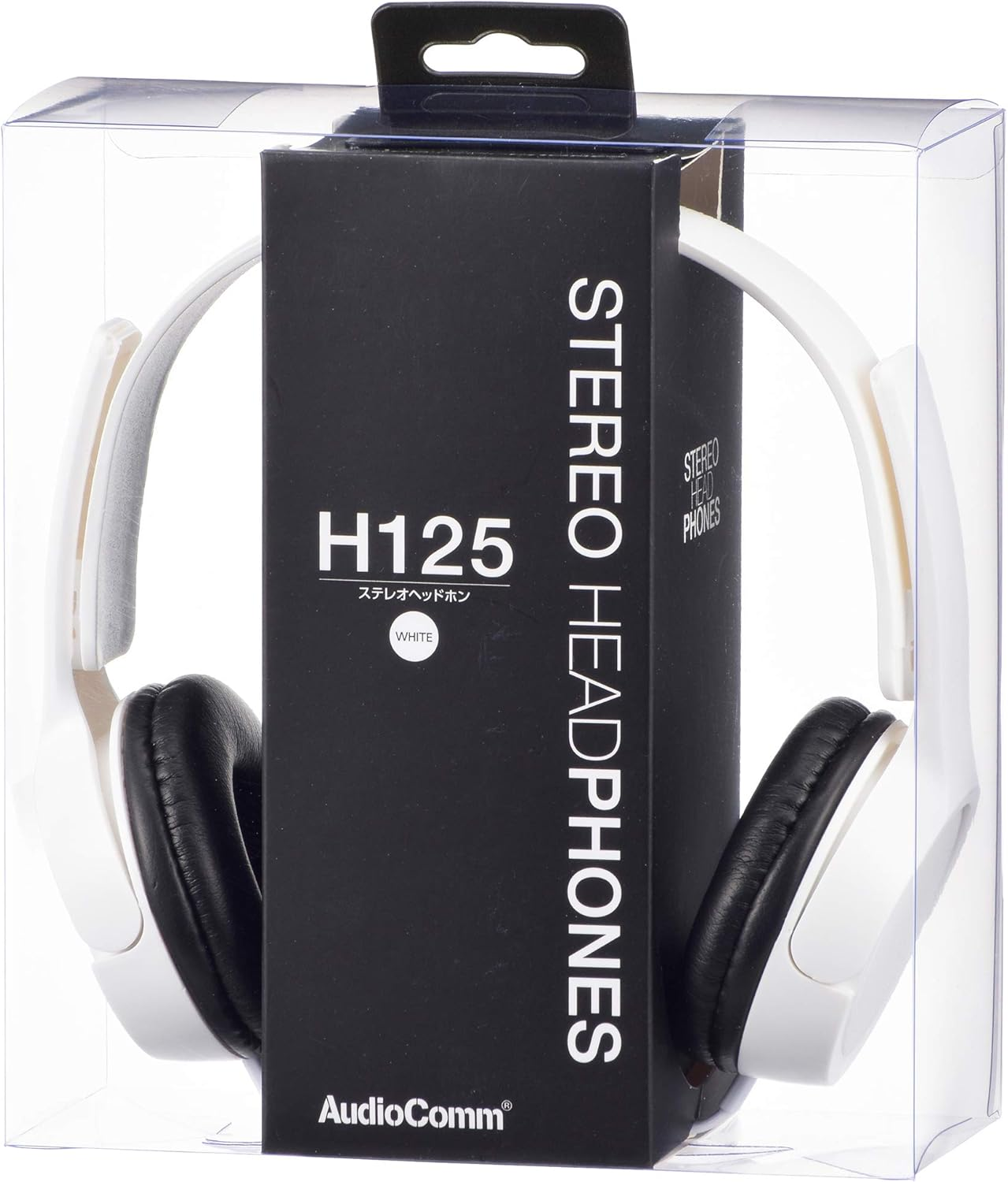 Ohm Electric Audiocomm Stereo Headphones H125 White HP-H125N-W 03-2280 OHM image number 2