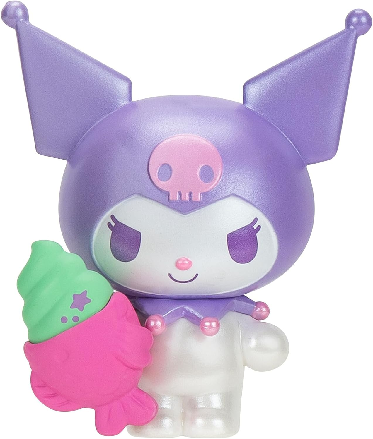 Hello Kitty Sweet Snacks 8-Pack with Mix and Match Sweet Accessories - 2&rdquo; Figures - Hello Kitty, My Melody, Kuromi, Cinnamoroll, Pompompurin, Keroppi, and Tuxedosam - Officially Licensed image number 2