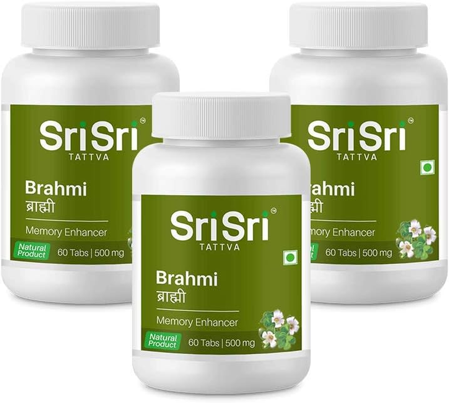 Sri Sri Tattva Brahmi Tablet, 500Mg (Pack of 3)