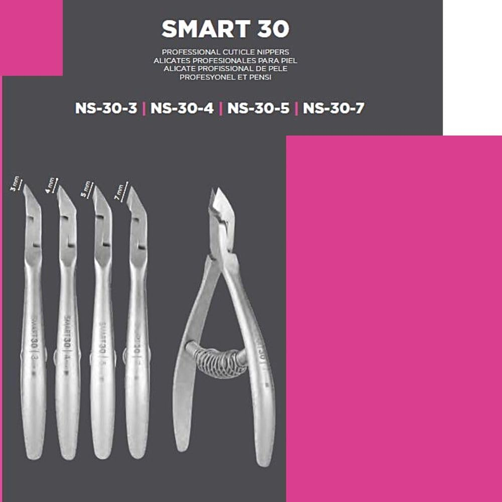 STALEKS PRO for Natury Nails Professional Cuticle Nippers Stainless Steel (Smart 30-3 Mm) image number 6