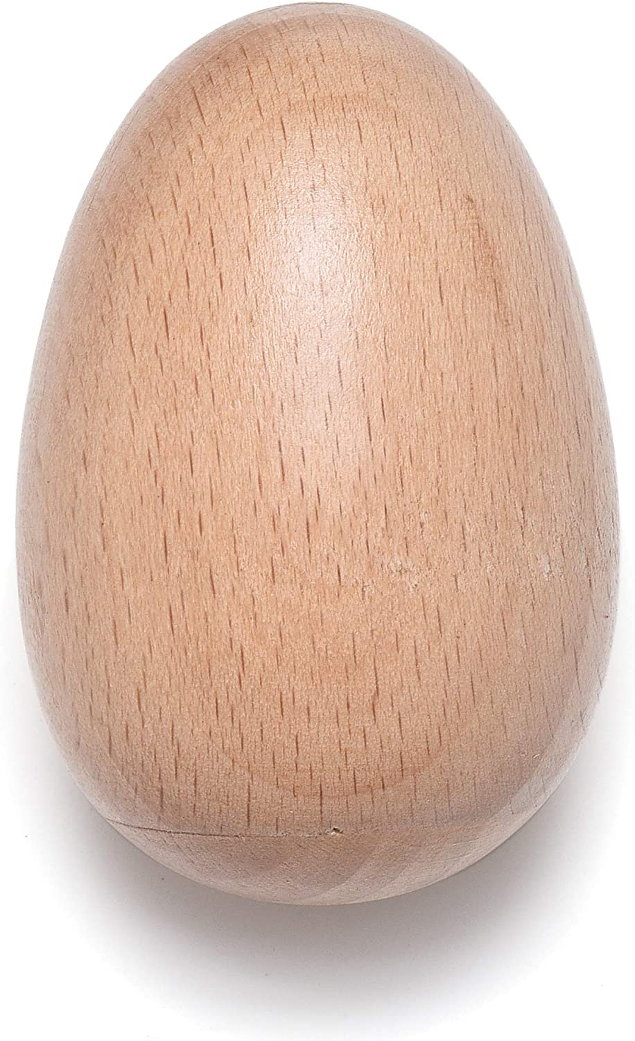 4 PCS Wood Egg Shakers Set, Musical Percussion Instruments, Natural Finish image number 1