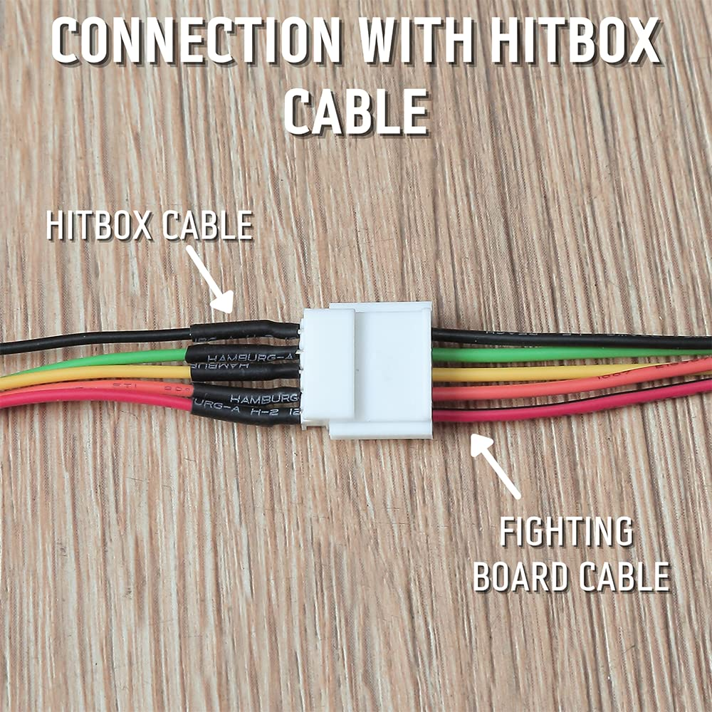 Brook Hitbox Cable 5-Pin Hitbox Button Harness DIY Builds image number 5