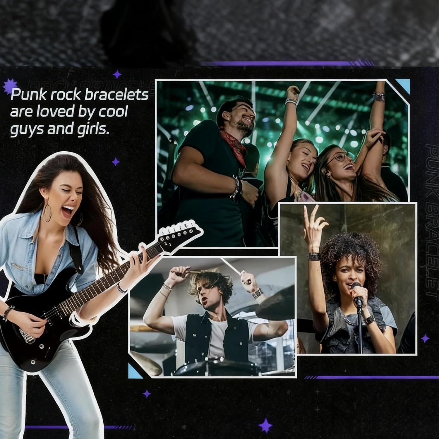 200Pcs 10Mm Square Metal Studs Spikes for DIY Punk Shoes, Belts, Clothing Decor - Silver Rivet Nailhead Accessories for Leather Craft Projects and Metal Decorations image number 2