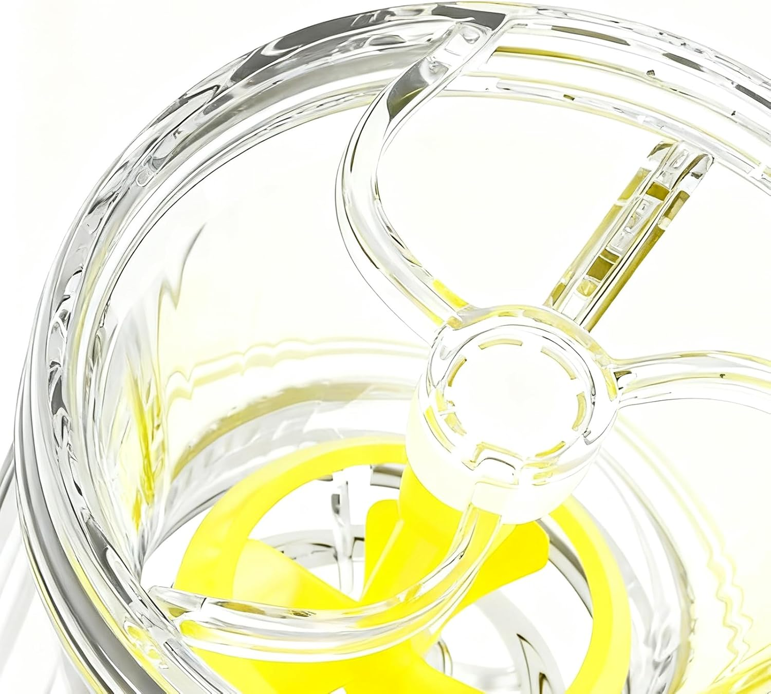 Aquarium Circulation Pump - Glowing Circulator,Fish Tank Circulation Pump - for Oxygen Aeration Fish Tank Pond Pool Bird Bath - Yellow image number 3