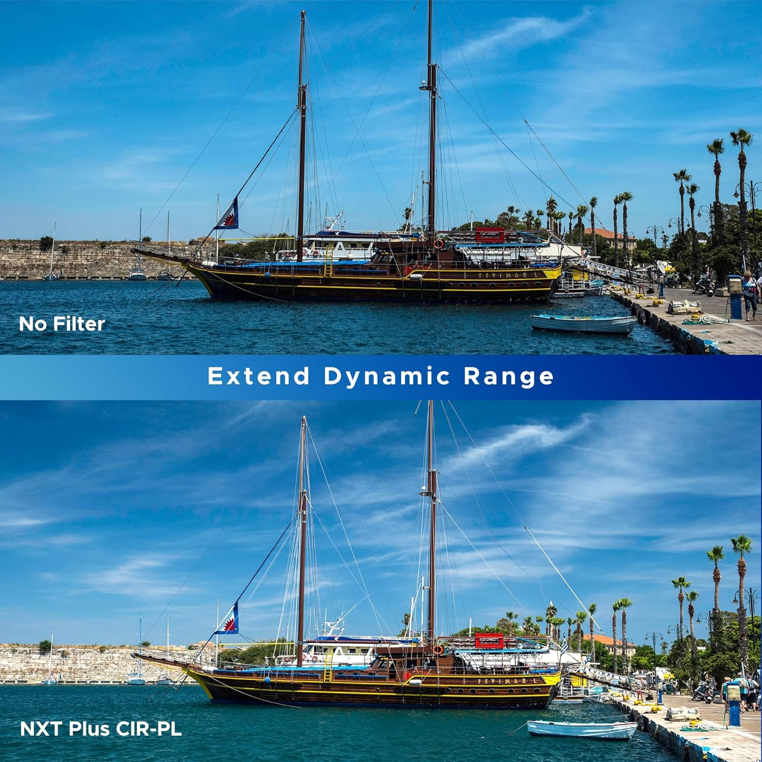 Hoya NXT plus 77Mm Polarizing Filter &mdash; Circular Polarizer with Waterproof Top-Coat, 10-Layer HMC Coatings, 1.72 Filter Factor for Faster AF, Low-Profile Aluminum Frame for Outdoor Photography image number 3