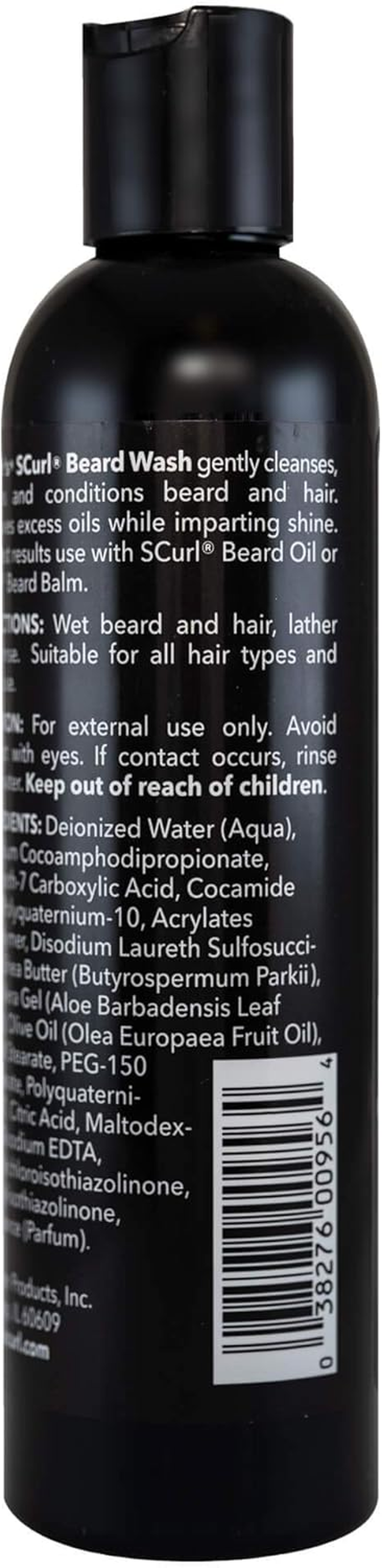 Luster'S S Curl Beard Wash, 8 Ounce image number 1