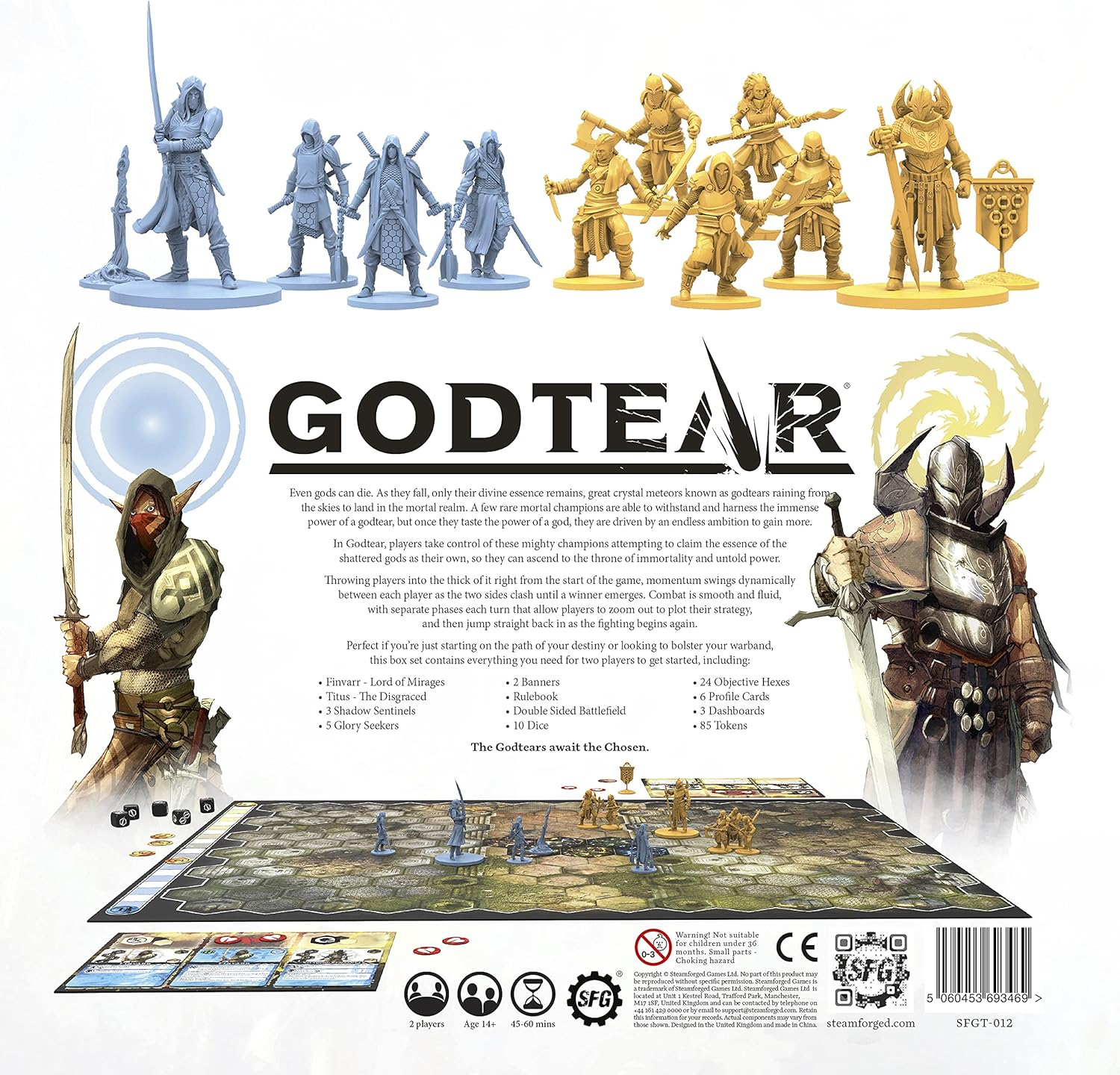 Steamforged Games Godtear Borderlands Starter Set (SFGT-012), Blue image number 5