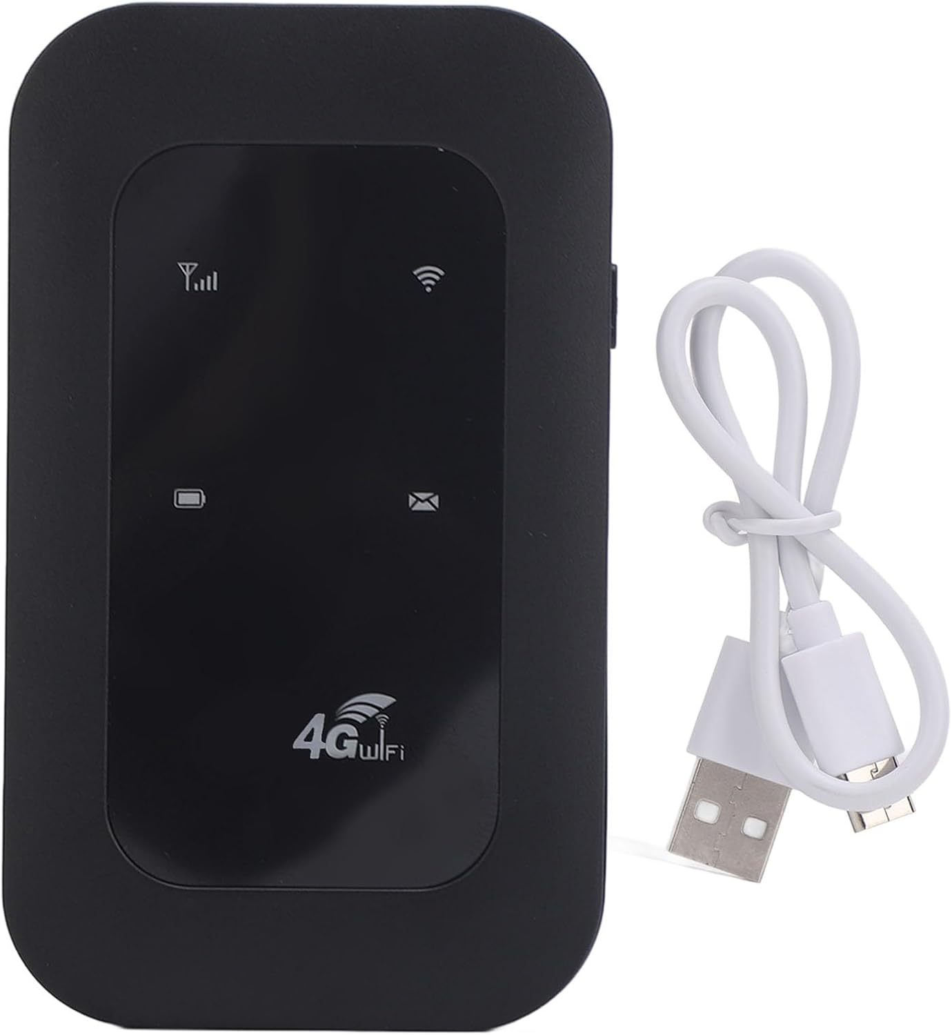 4G LTE Router, 150Mbps Unlocked Portable Wi Fi Router with SIM Card Slot, 2100Mah Pocket Mobile Hotspot, up to 10 Users, for Asia, Africa, Middle East