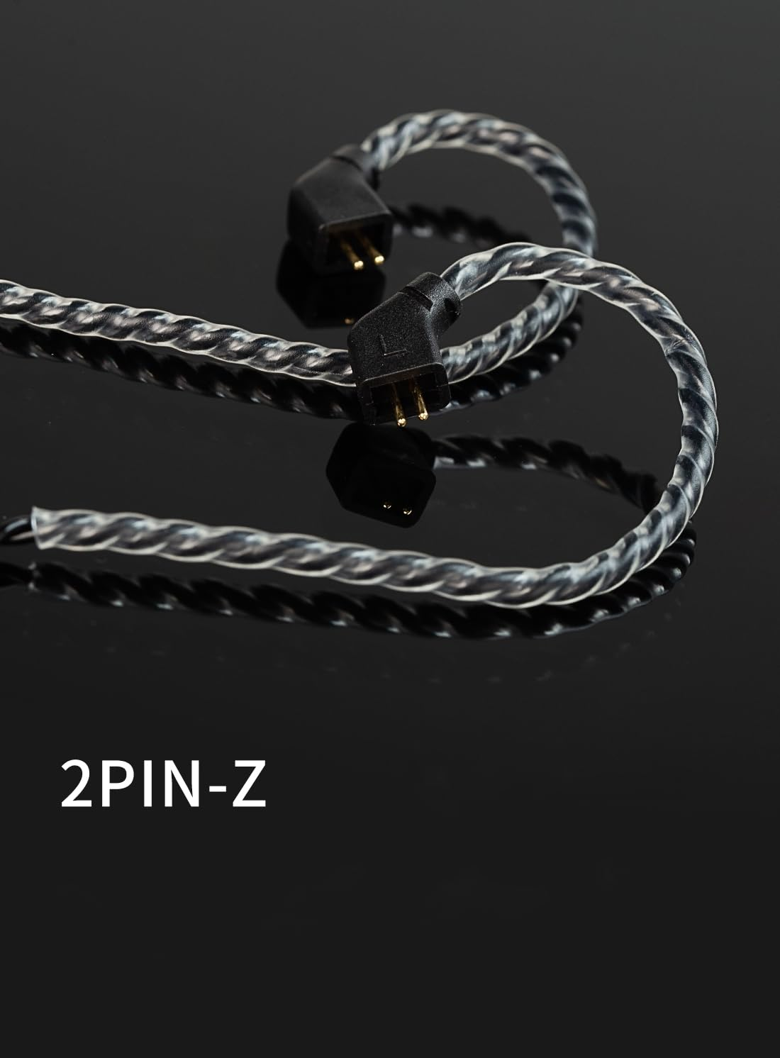 CCZ Melody Original IEM Cable with Mic, Replacement IEM Extension Cable, Upgraded in Ear Monitor Cable, Detachable Earphones Cable for Kbear Ks1, Ks2, Ccz Coffee Bean, Bc01 Pro Iems (With Microphone) image number 2