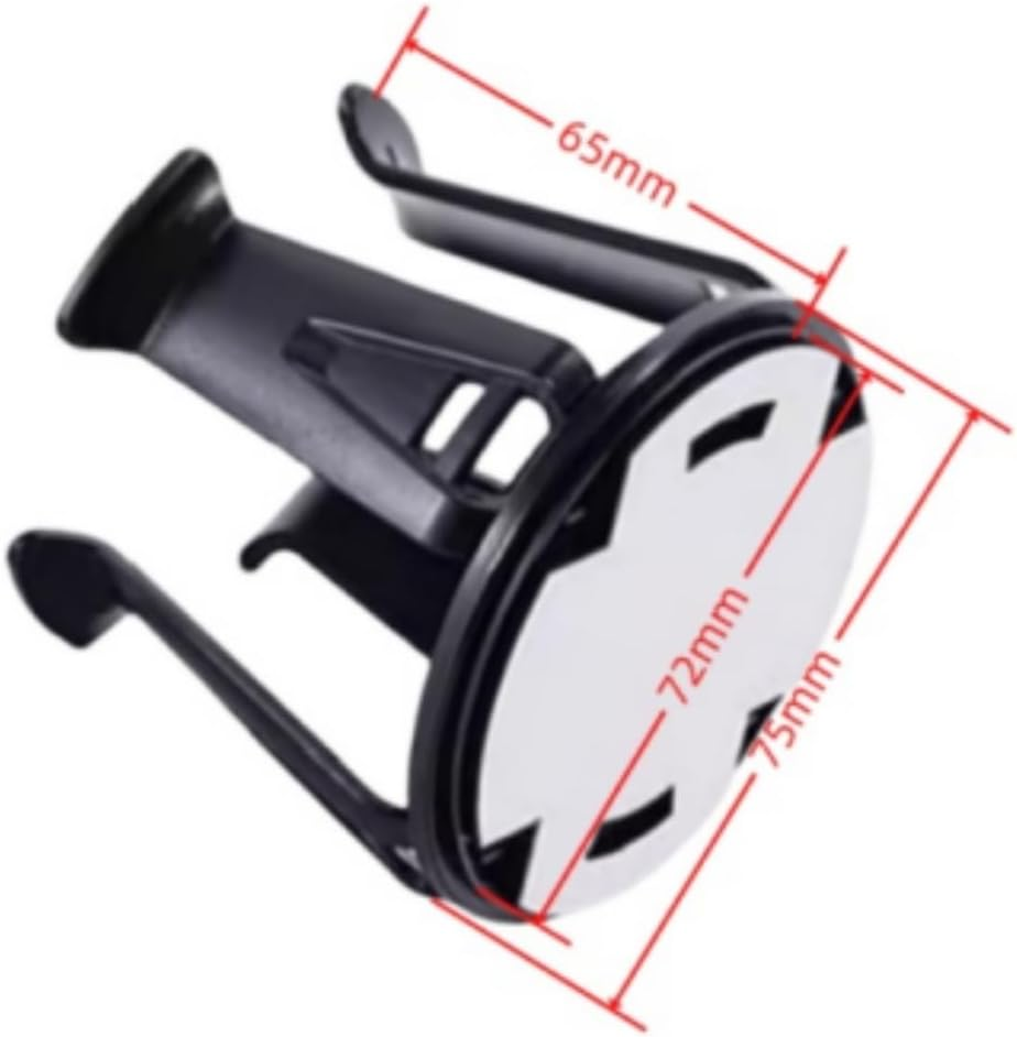 Naisfei 1 Pair Car Cup Holder, Car Drink Holder for Ventilation, Universal Drink Holder, Car Interior Self-Adhesive Cup, Storage Stand, Multifunctional Cup, Bottle Holder image number 2