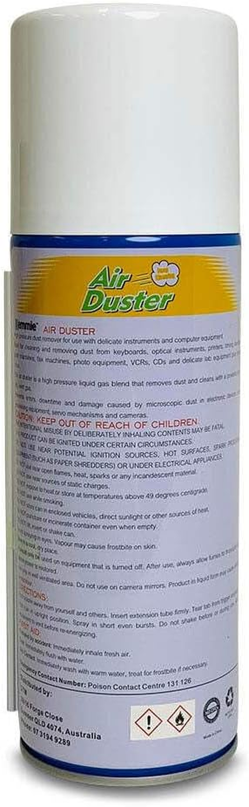 1X 200G Compressed Air Duster Cleaner Pressure Spray Can Computer PC Keyboard image number 3
