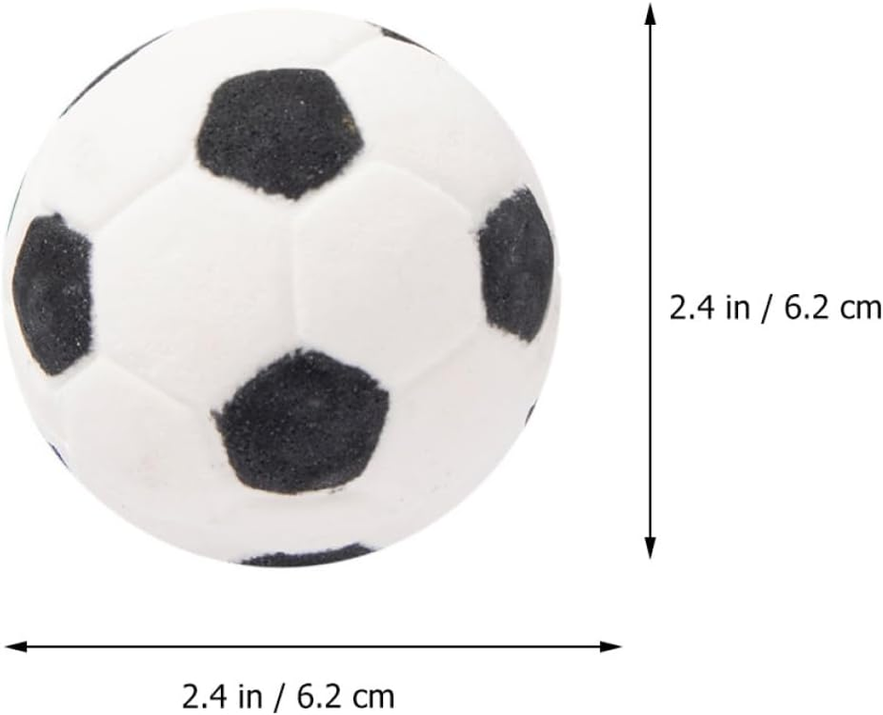 KOMBIUDA 2Pcs Football Shape Bath Salt Bombs Aroma Bathing Bombs Rich Foaming Bathing Salt image number 3