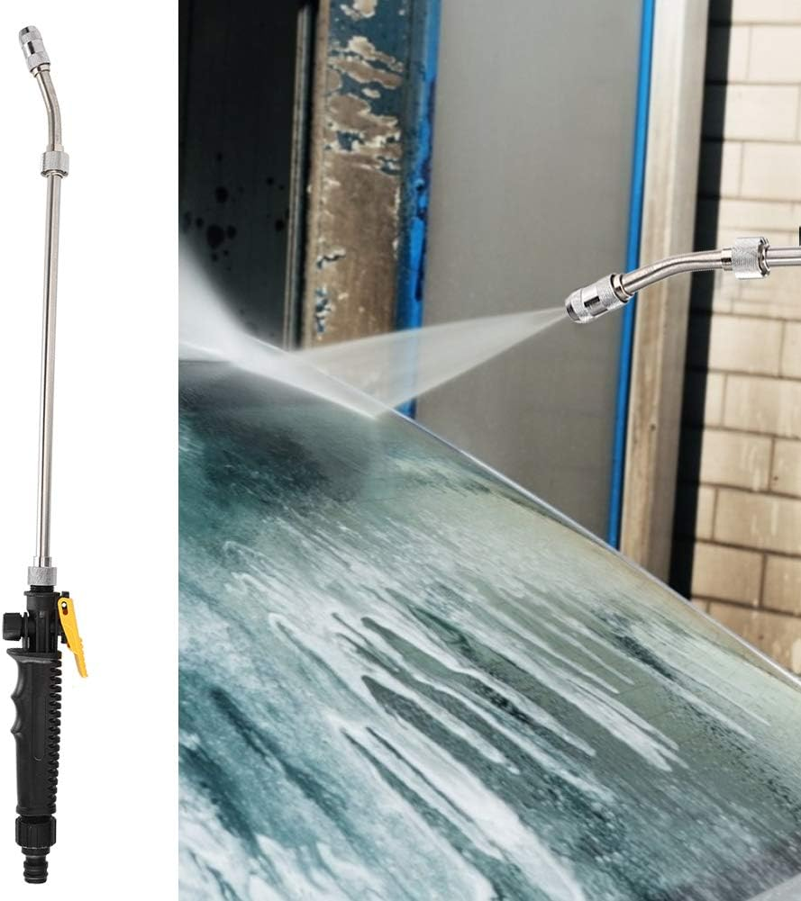 CHICIRIS Hose Nozzle, G3/8In DN10 High Pressure Water Hose Nozzle Sprayer, Adjustable Jet Sprayer Nozzle, Watering Wand for Garden Lawn Patio Car Window image number 5
