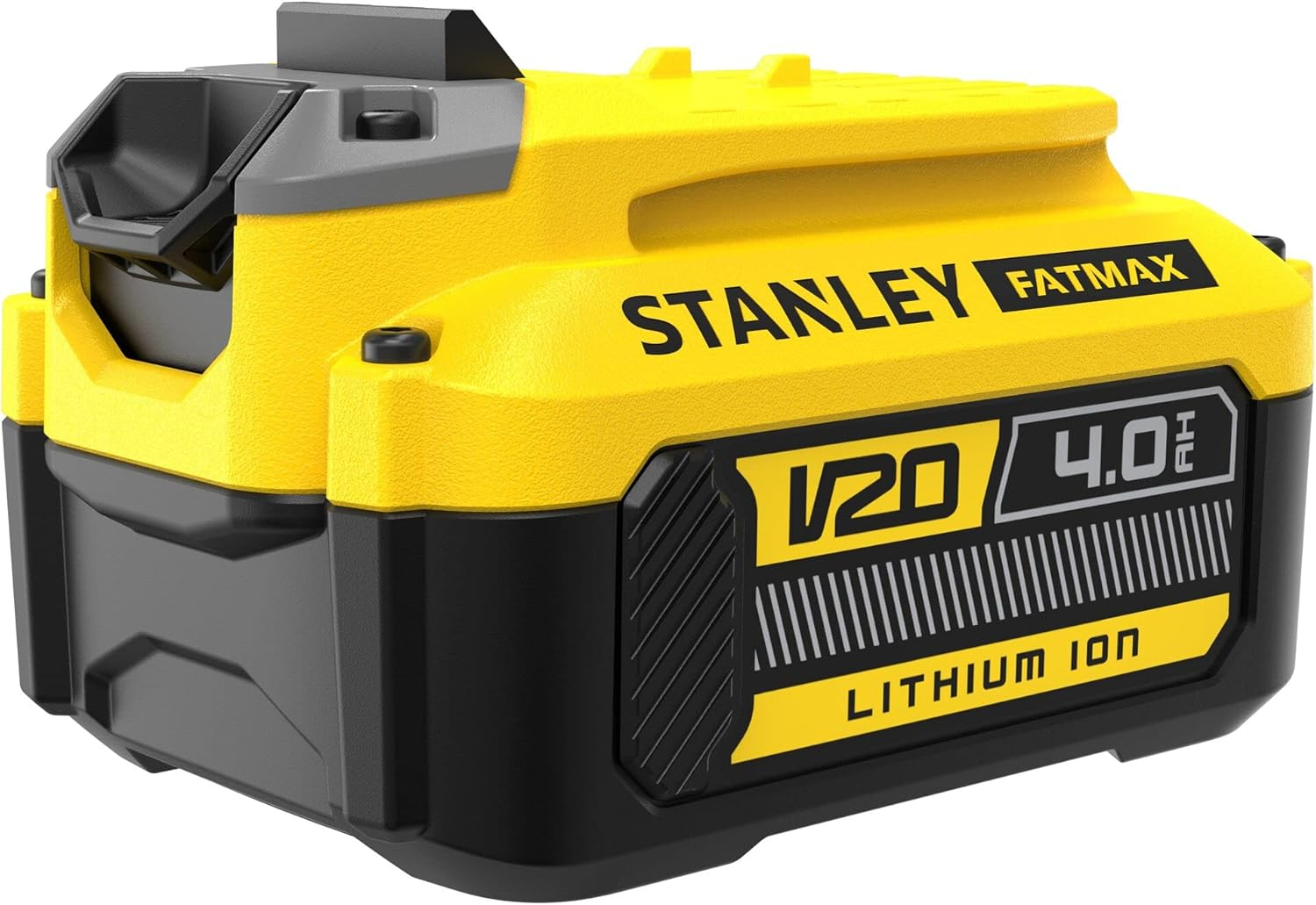 STANLEY FATMAX V20 | 18V 4.0Ah Lithium Battery - State of Charge Indicator, Compact Lithium-Ion Power for All V20 Tools image number 2
