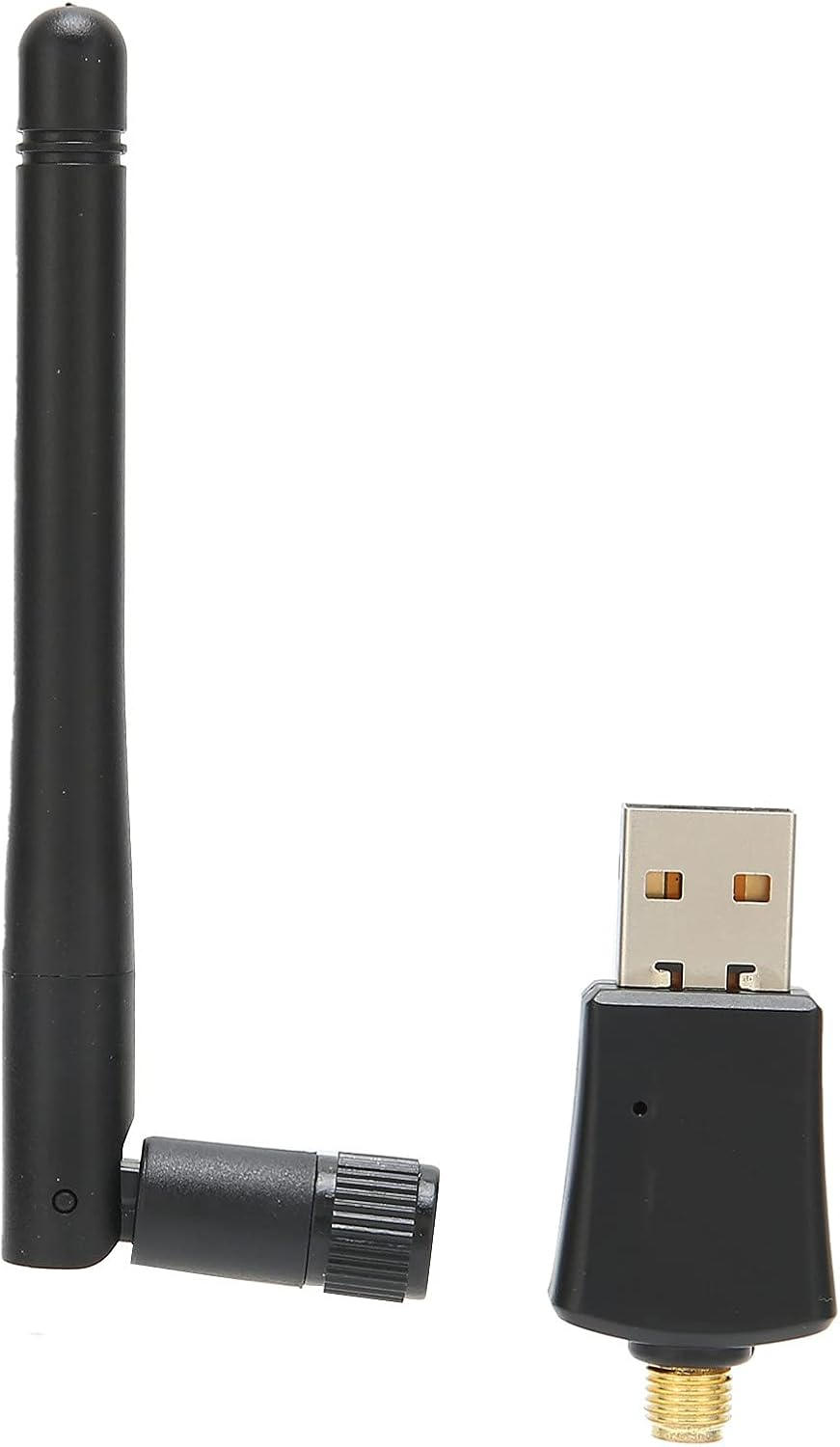 Bewinner Dual Band USB Wifi Adapter, Wireless Network Card with High Gain Antenna, 600Mbps 11AC Mini Wifi Card Compatible with XP/ 7/8//OS X image number 1