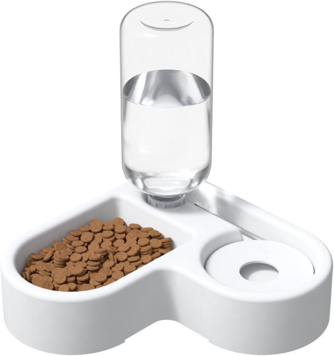 Pet Automatic Waterer Cat Bowl Food Bowl (Blue)