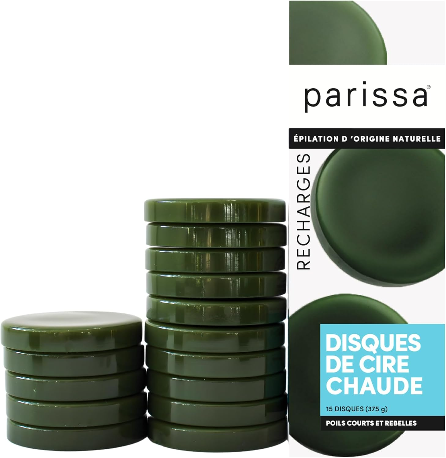 Parissa Hot (Hard) Wax Refill Pods for Short and Coarse Hairs image number 2