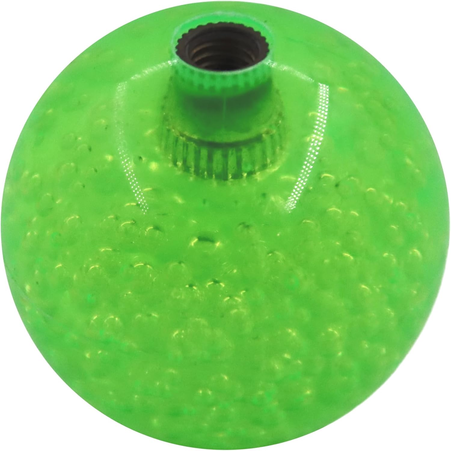Timebid 35MM Crystal Joystick Ball Top Handle Rocker | M6 Screw Head Arcade Game Joysticks Easy-Install Replacement DIY Parts(Pack of 2) Green*2