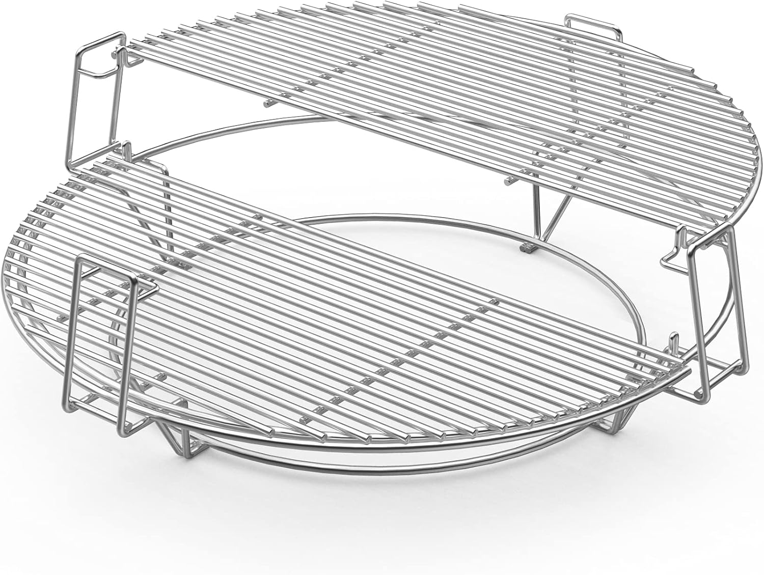 Only Fire Barbecue Cooking Grate System Grilling Accessory for Weber 22" Kettle Grill and Other Similar Size Kettle Grills image number 6