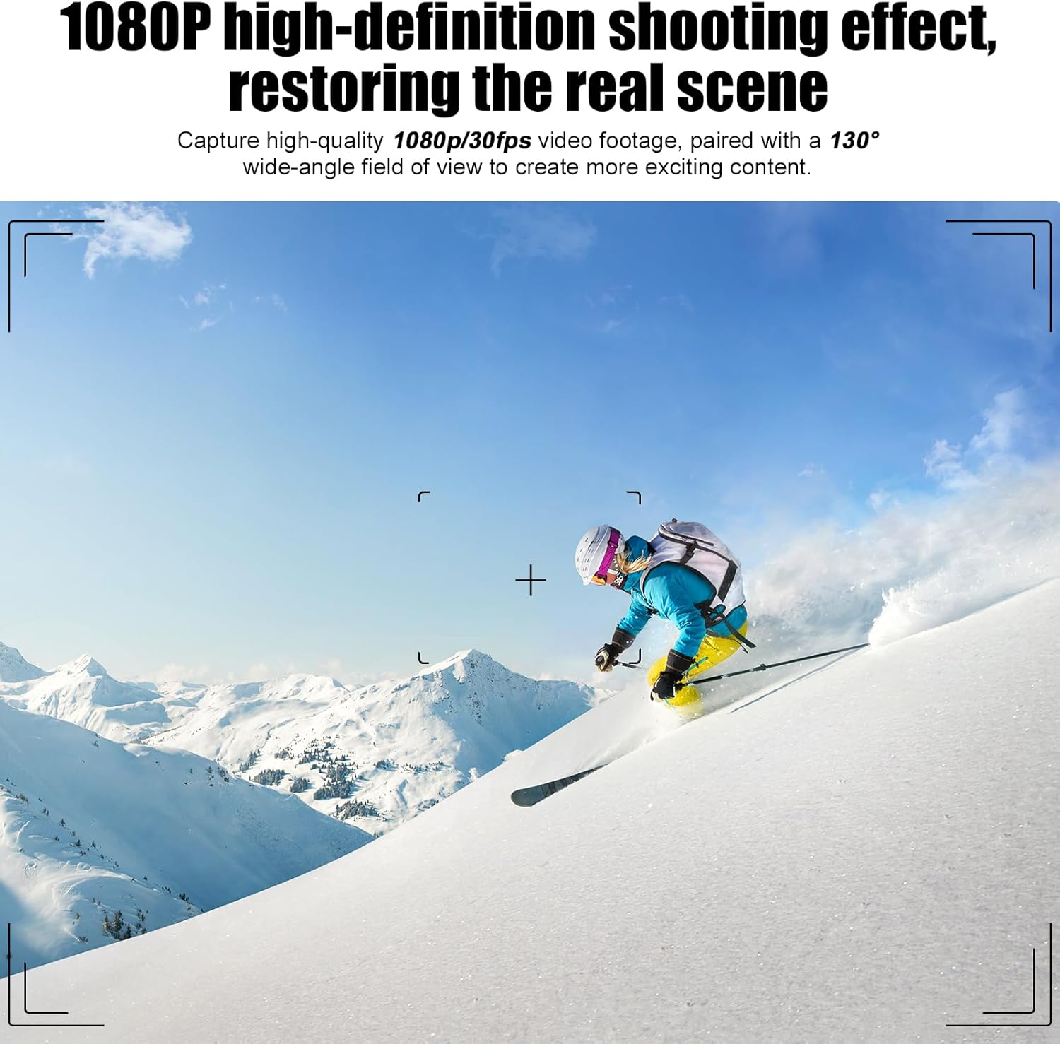 OBEST Mini Sport Camera 1080P with 1.47-Inch Ips,Action Camera HD Lens with a 130-Degree Wide-Angle Lens,Cat Collar Camera for Cyclist, Outdoor Adventurer,Animal image number 3