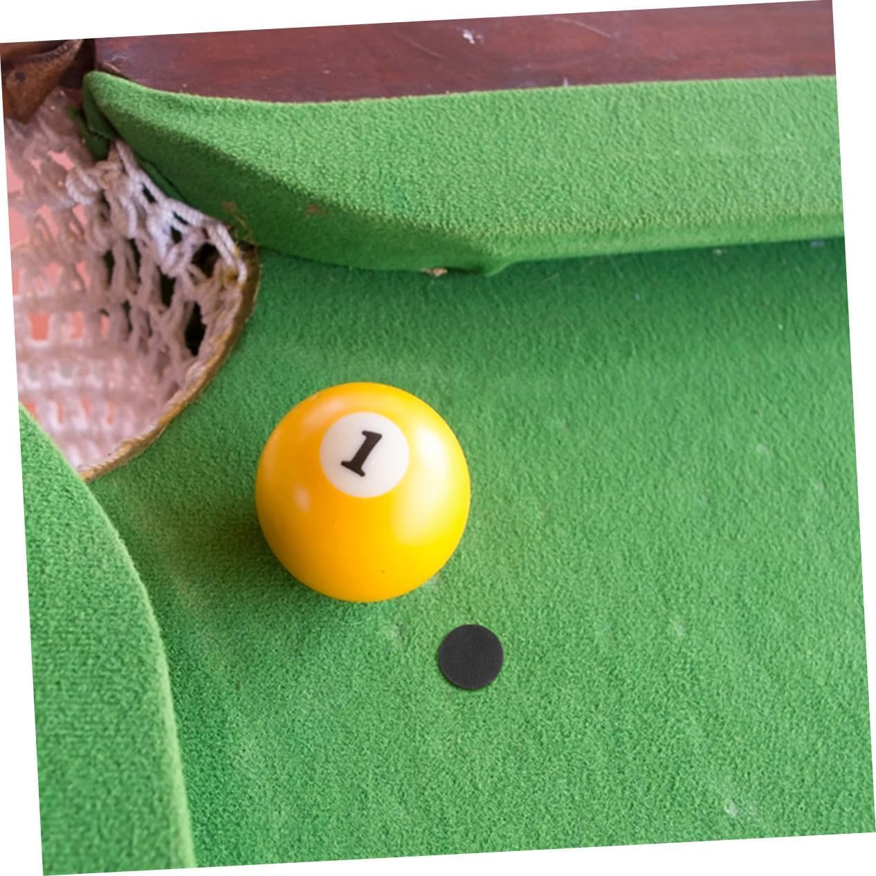 5 Sheets Billiard Billiard Black Spot Billiard Dot Stickers Snooker Dot Markers Pool Table Accessories Billiard Black Spots Locator Stickers Billiard Point Stickers Pool Table Dots (Black) image number 1