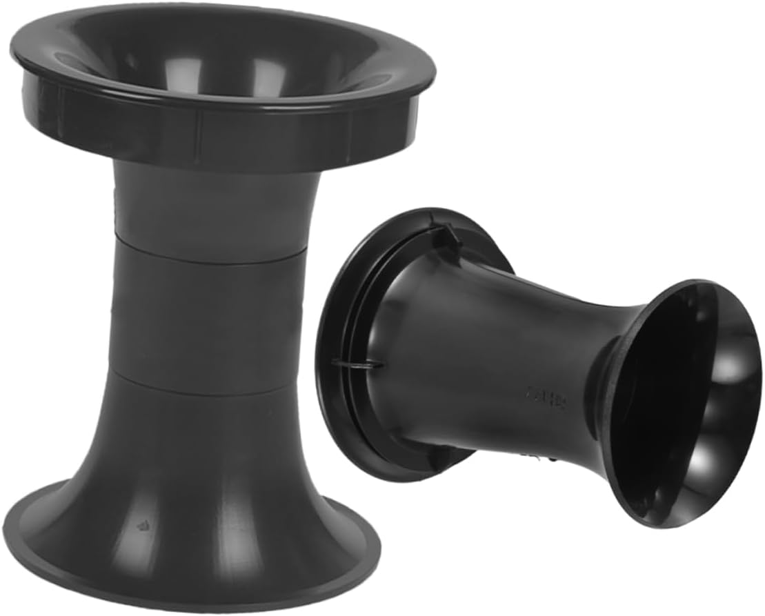 COHEALI 2Pcs Reflex Port for Speakers Woofer Box Port Tube Vent Low Distortion Stylish Small Waist Design image number 3