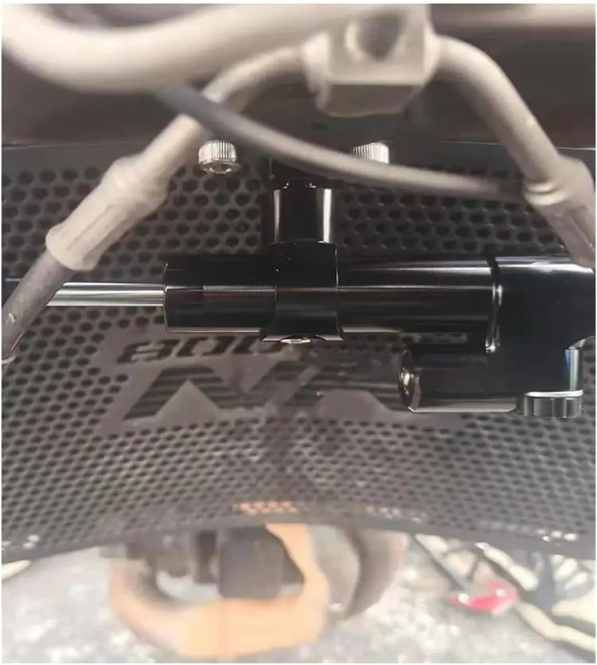 Fit for CFMOTO 800NK 2023 2024 Motorcycle Accessories Directional Damper Shock Absorber Stabilizer Steering Dampers Bracket(B12) - A1 image number 3