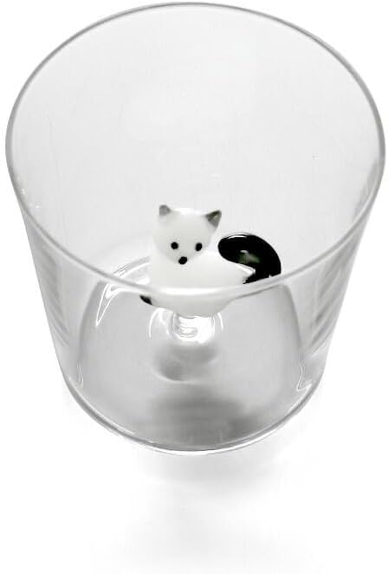 ICHENDORF Tumbler Cat White Cat with Smoke Tail 0935209007-CN image number 1