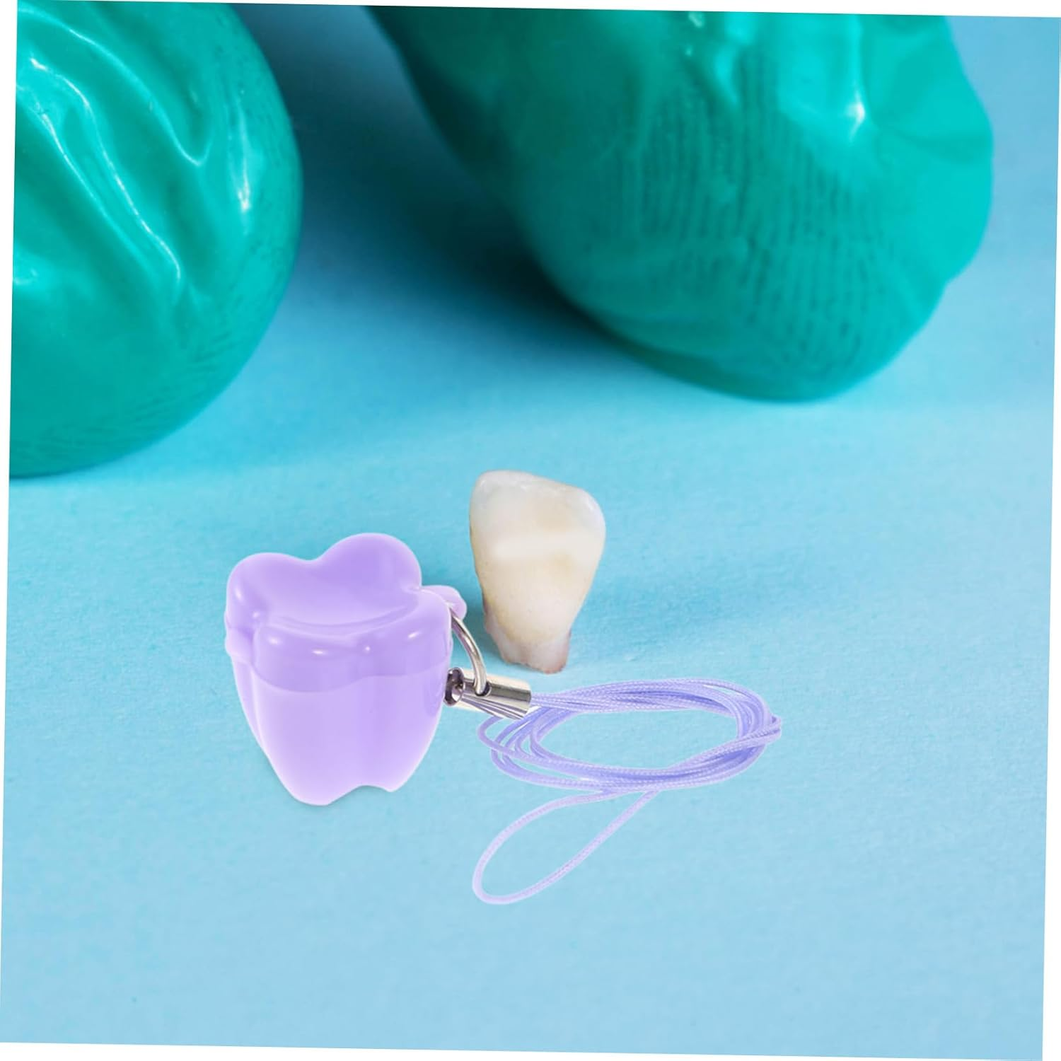 10Pcs Boy Girl'S Tooth Fairy Box Newborn Keepsake Organizer Pp Material Elegant Minimalist Design Boys and Girls Tooth Storage Box image number 3