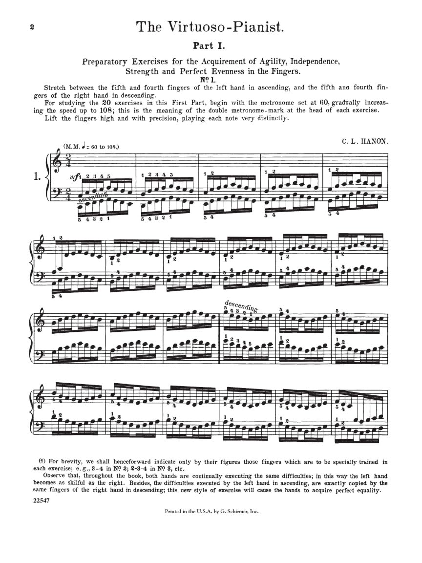 Virtuoso Pianist in 60 Exercises - Book 1: Schirmer Library of Classics Volume 1071 Piano Technique image number 5