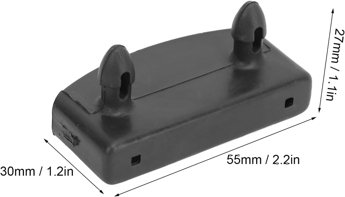 Replacement Bed Slat Holders Kits, 20PCS Plastic Bed Slat End Caps Holders Easy Installation Bed Slat Cover Replacement Holders Stable Furniture Accessory for Holding Bed Base image number 2