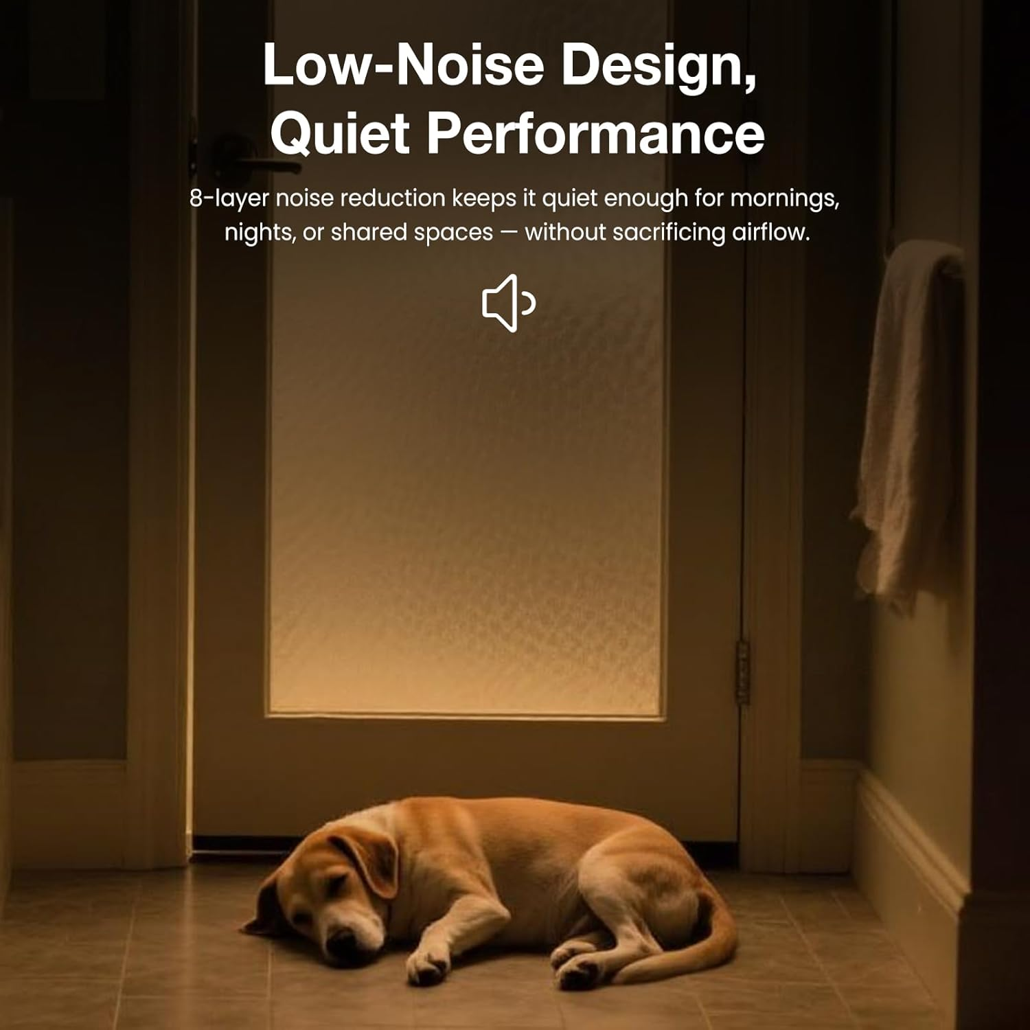 Lytify Lightweight Ionic Hair Dryer &ndash; Ultra-Quiet, Compact & Stylish Everyday Dryer for Smooth, Frizz-Free Hair, Quick-Dry Design with Magnetic Nozzle &ndash; Pearl White (AU Version) - White image number 3