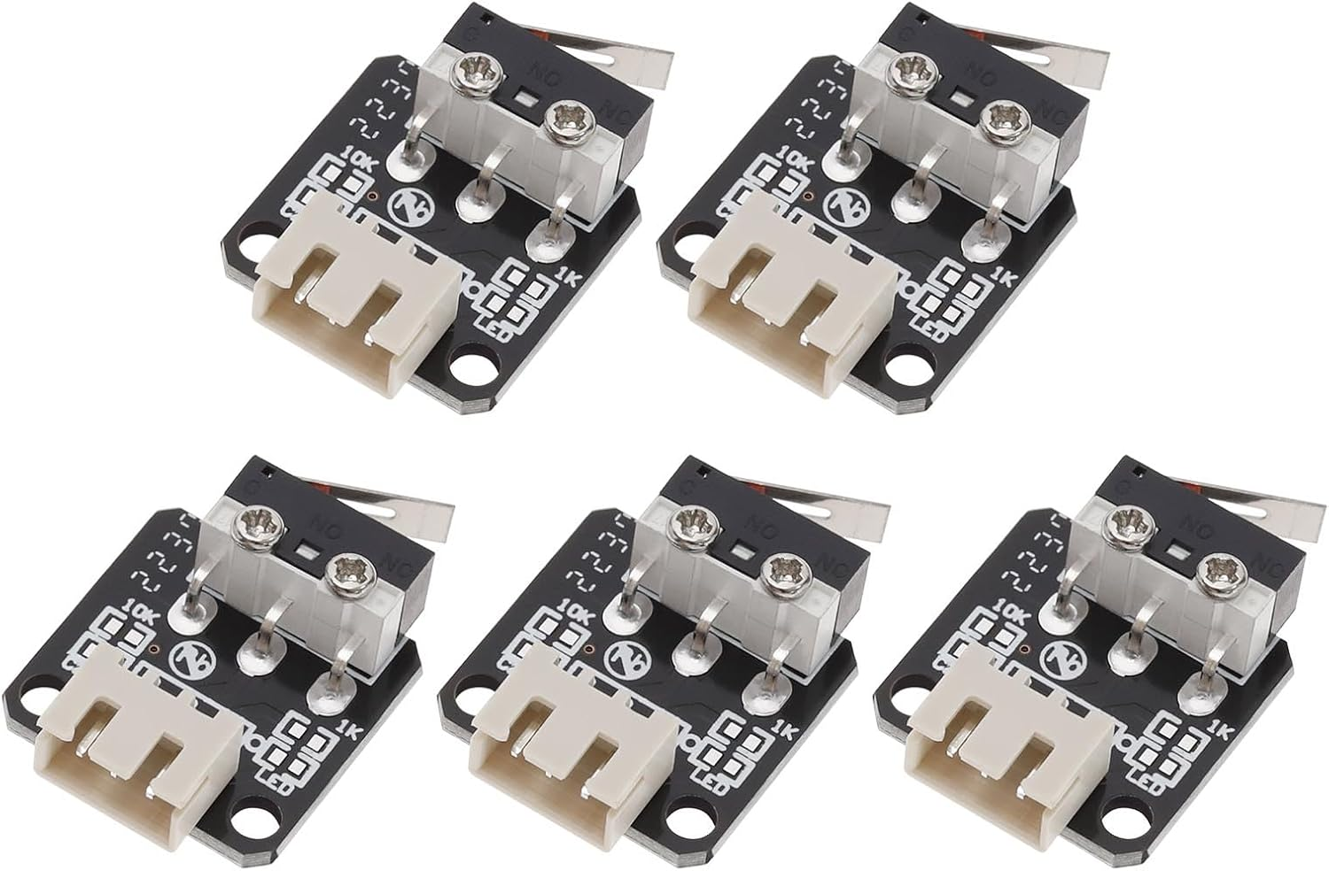 SING F LTD 5PCS Limit Switch 3 Pin Compatible with Ender-3 / Ender-3 S/Ender-3 Pro/Ender-3 V2 / Ender-3 Max/Cr-10 / CR-10 V3 / CR-10 S4 3D Printers image number 3