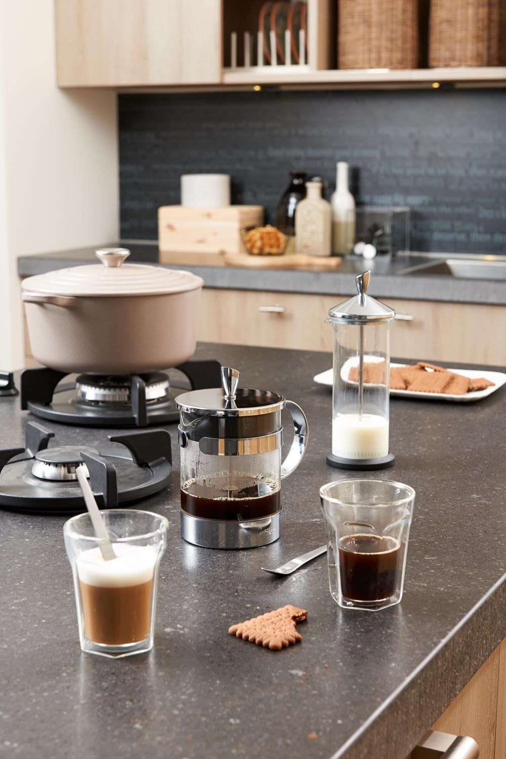 Leopold Vienna Coffee Maker Luxe 600Ml, Steel, Silver, 10.5 X 16.9 X 16.5 Cm image number 2