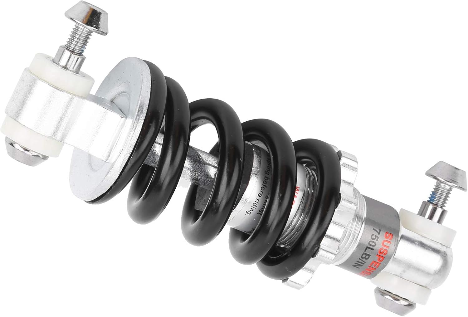 Aluminum Alloy Steel Shock Pants BOIL BLOCKS Absorbent Suspension Shock Absorbers for Electric Bicycles, Light Material (150MM*750)