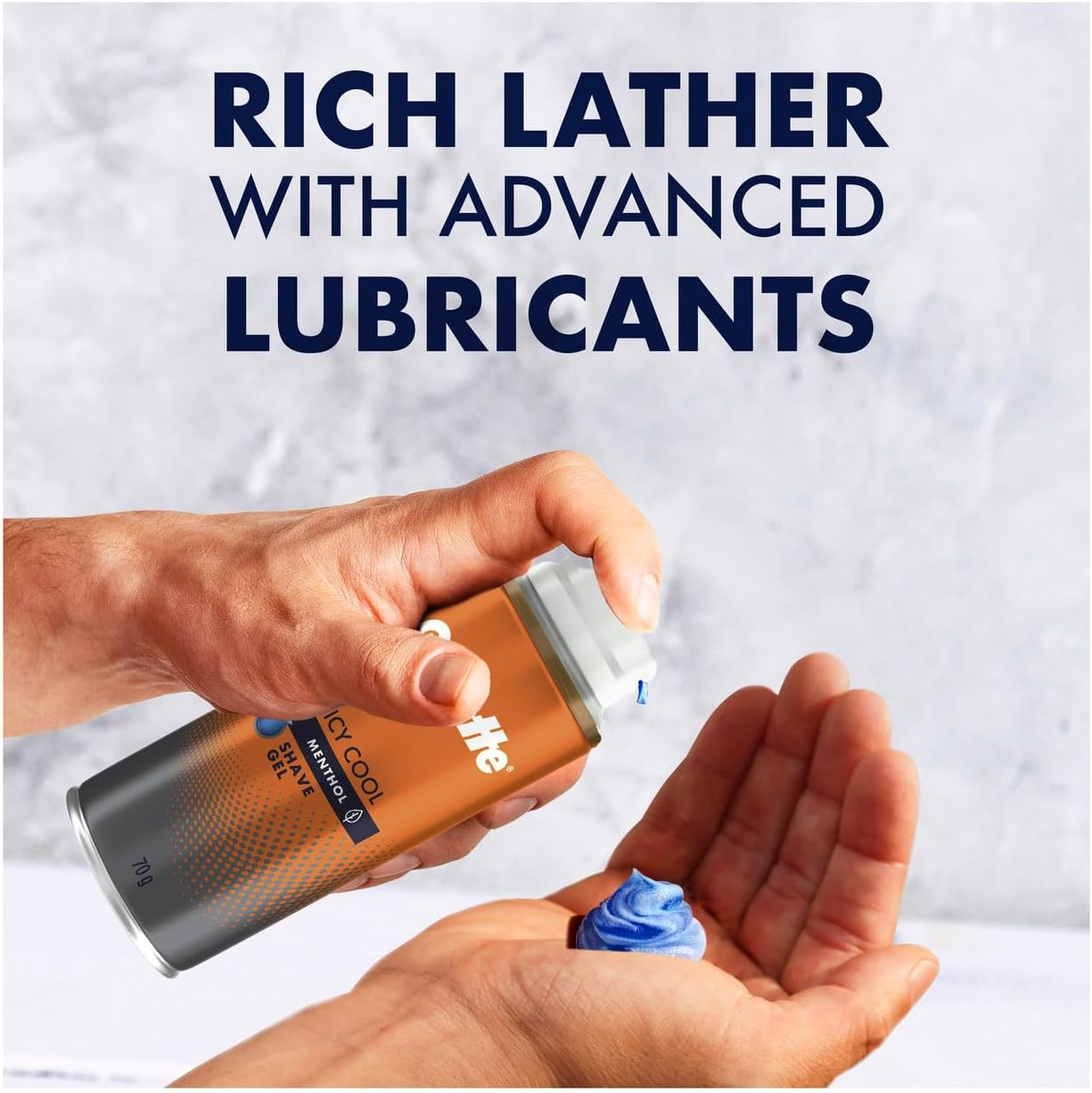 Gillette Pro Icy Cool Menthol Shave Gel, 70 Grams image number 2