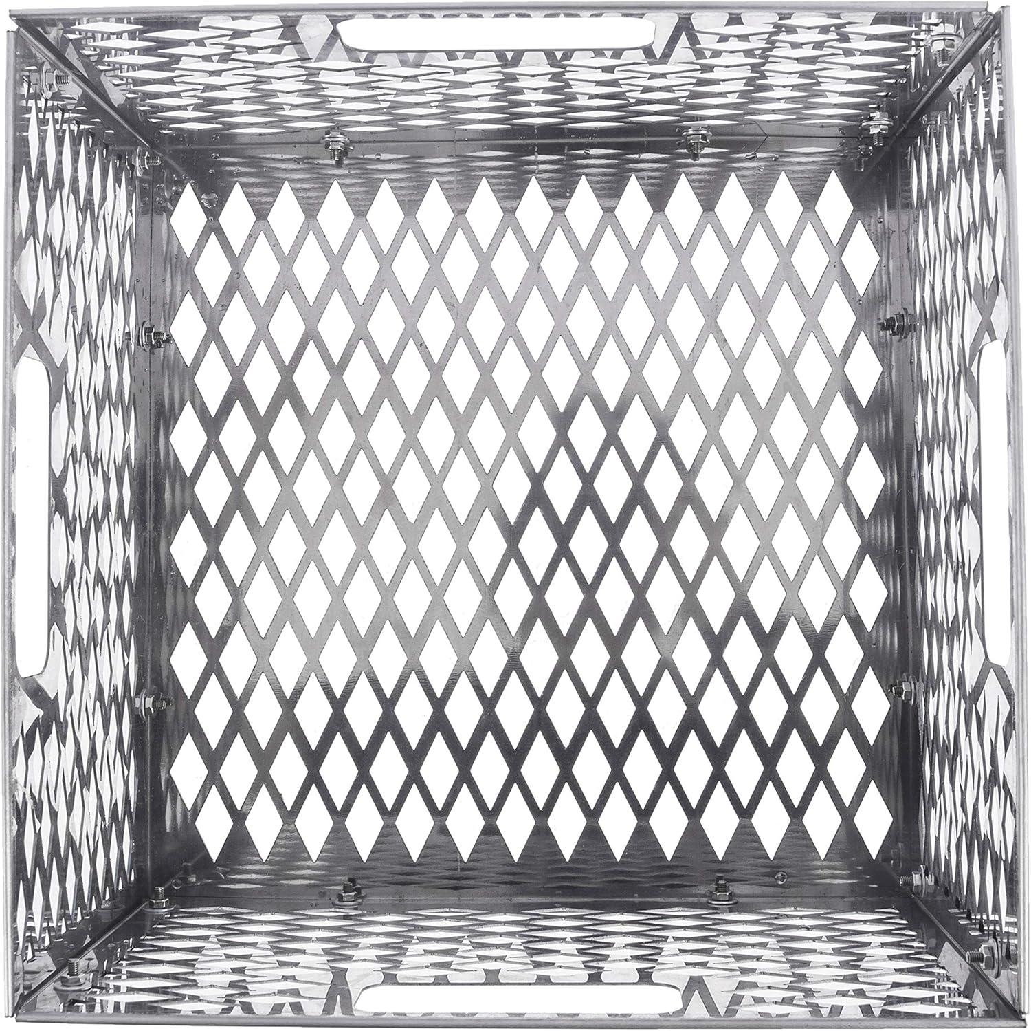 Broilmann Charcoal Firebox Basket for Oklahoma Joe'S Highland Bandera Longhorn. Fits Most Offset Smoker Grill, Stainless Steel, 12 X 12 X 7.5 Inches image number 6