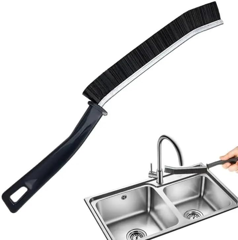 Thin Cleaning Brush for Tight Spaces &ndash; Hard Bristle Grout Cleaner Brush & Crevice Cleaning Tool Set for Tile Floors, Shower & Window Tracks(5 PCS) image number 5