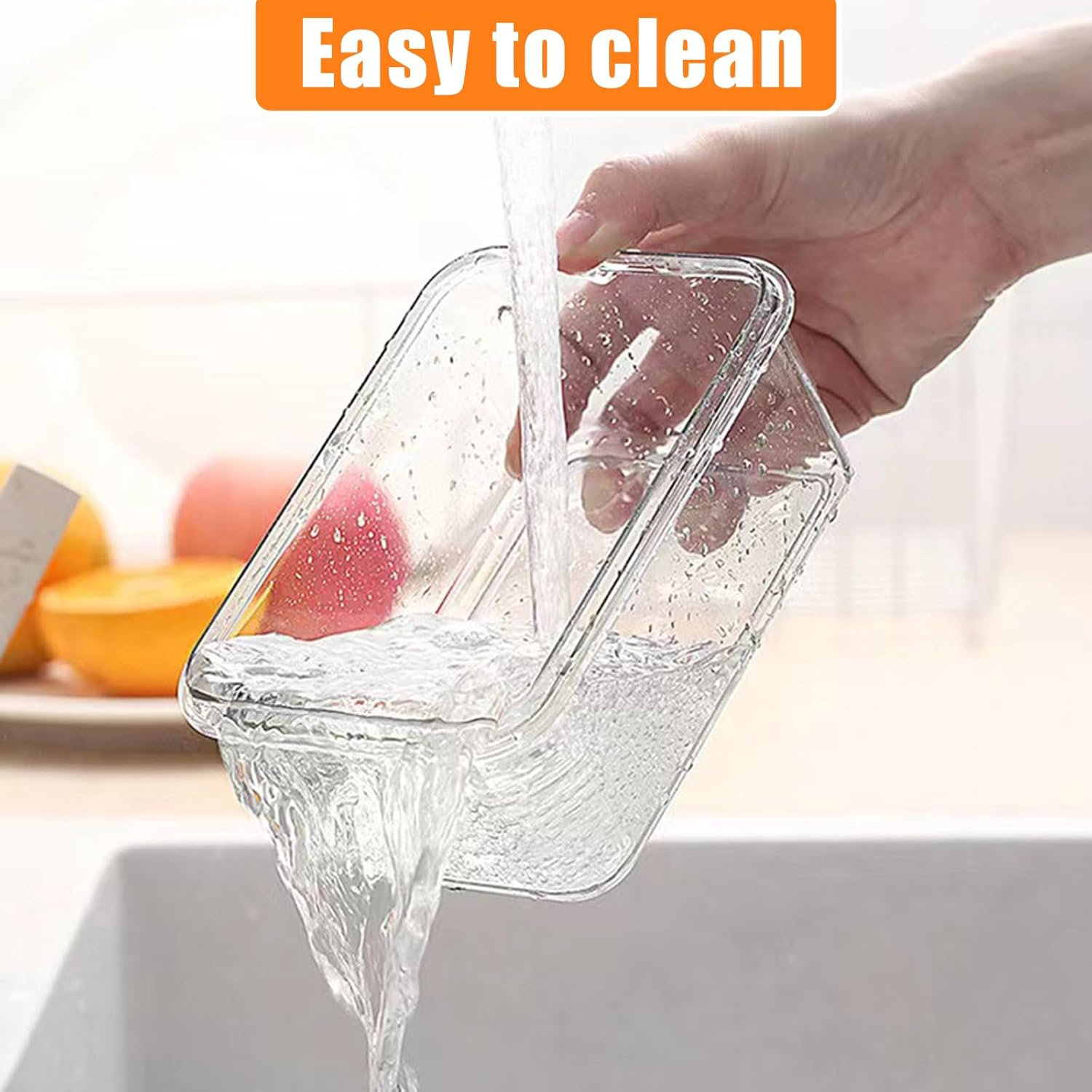 Glass Food Storage Containers(5 Pieces with Partitions,5 Pieces without Partitions),Glass Meal Prep Containers with Snap Lock Leakproof Lids,For Microwave,Freezer,Oven and Dishwasher image number 5